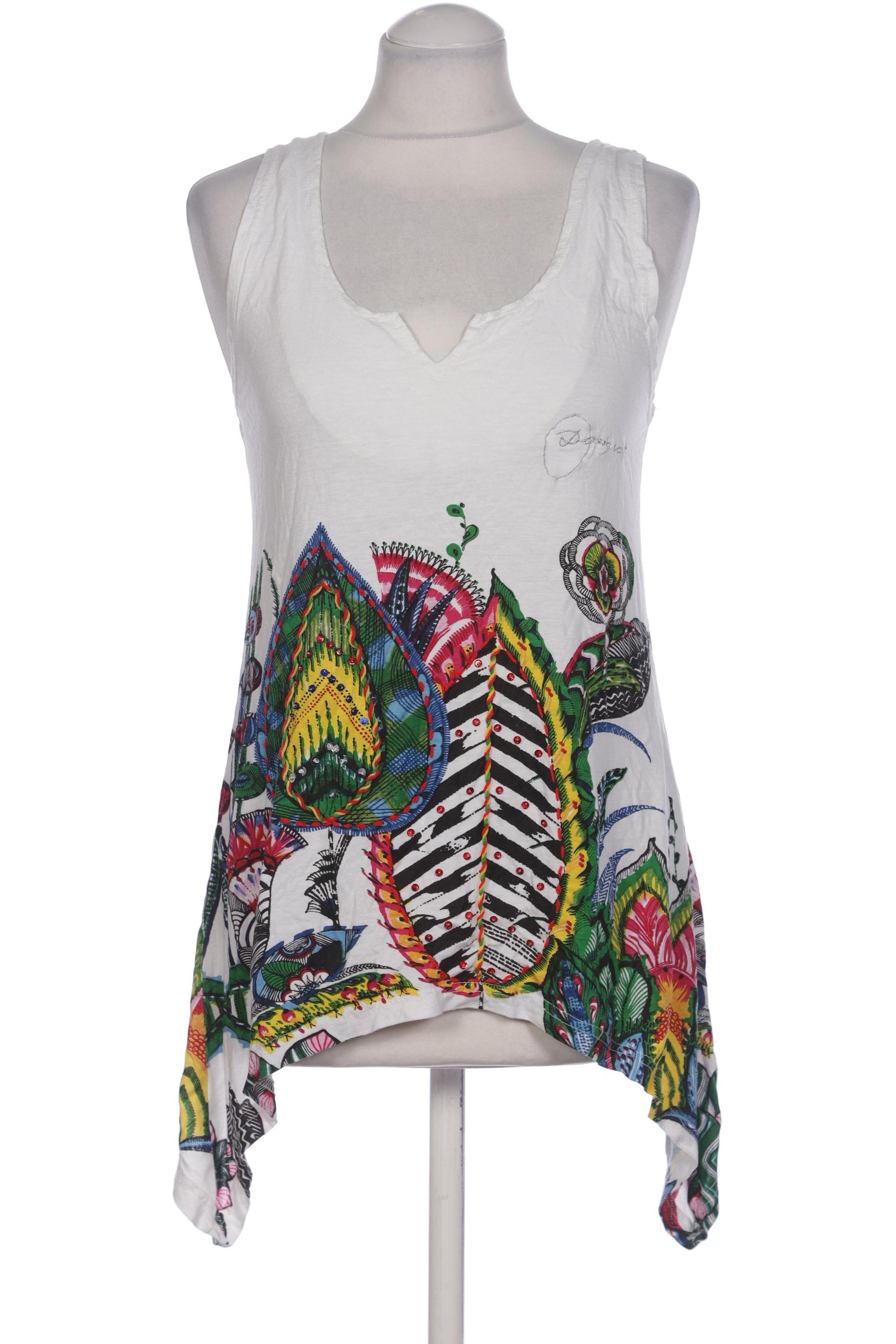 

Desigual Damen Top, cremeweiß, Gr. 42