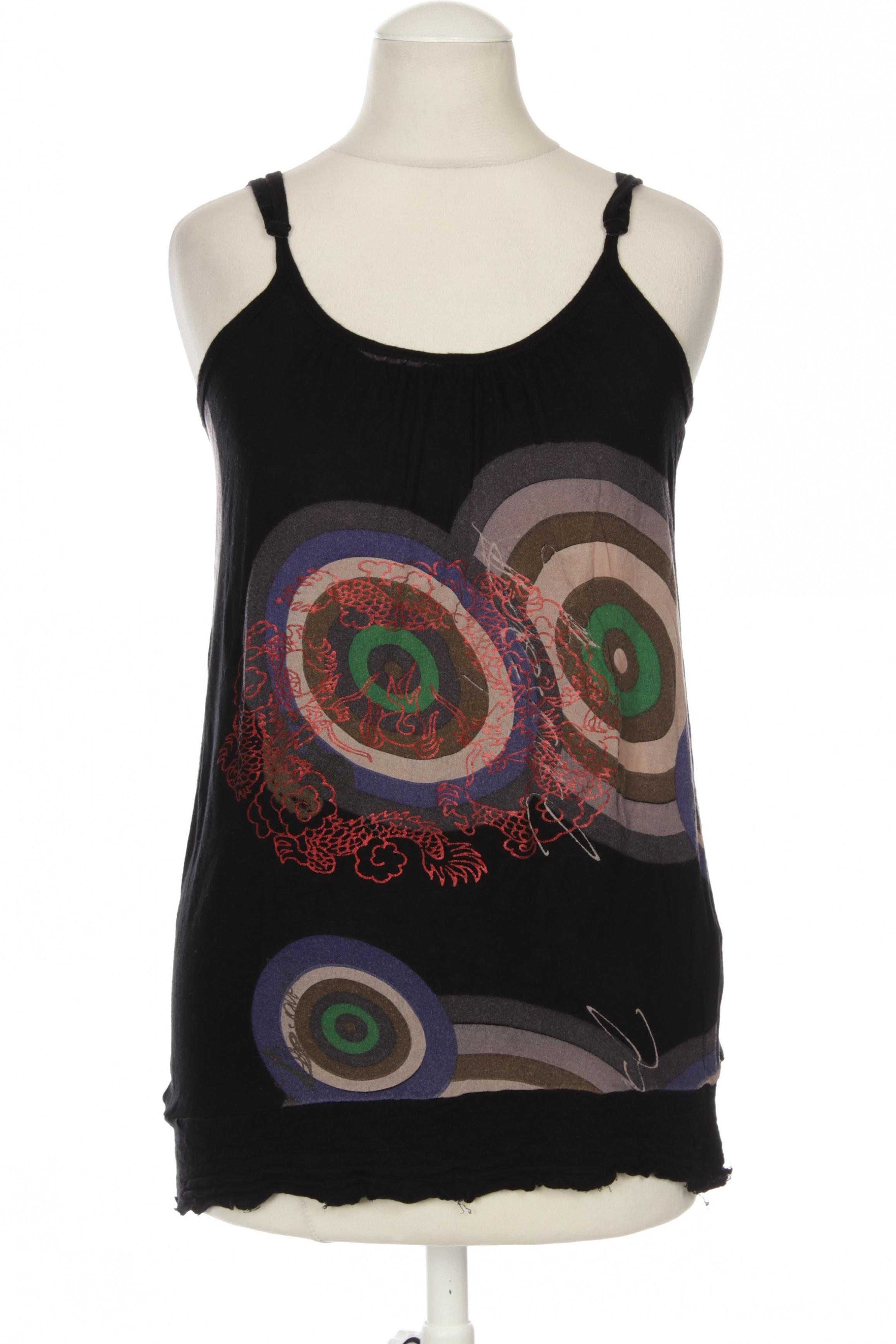 

Desigual Damen Top, schwarz, Gr.