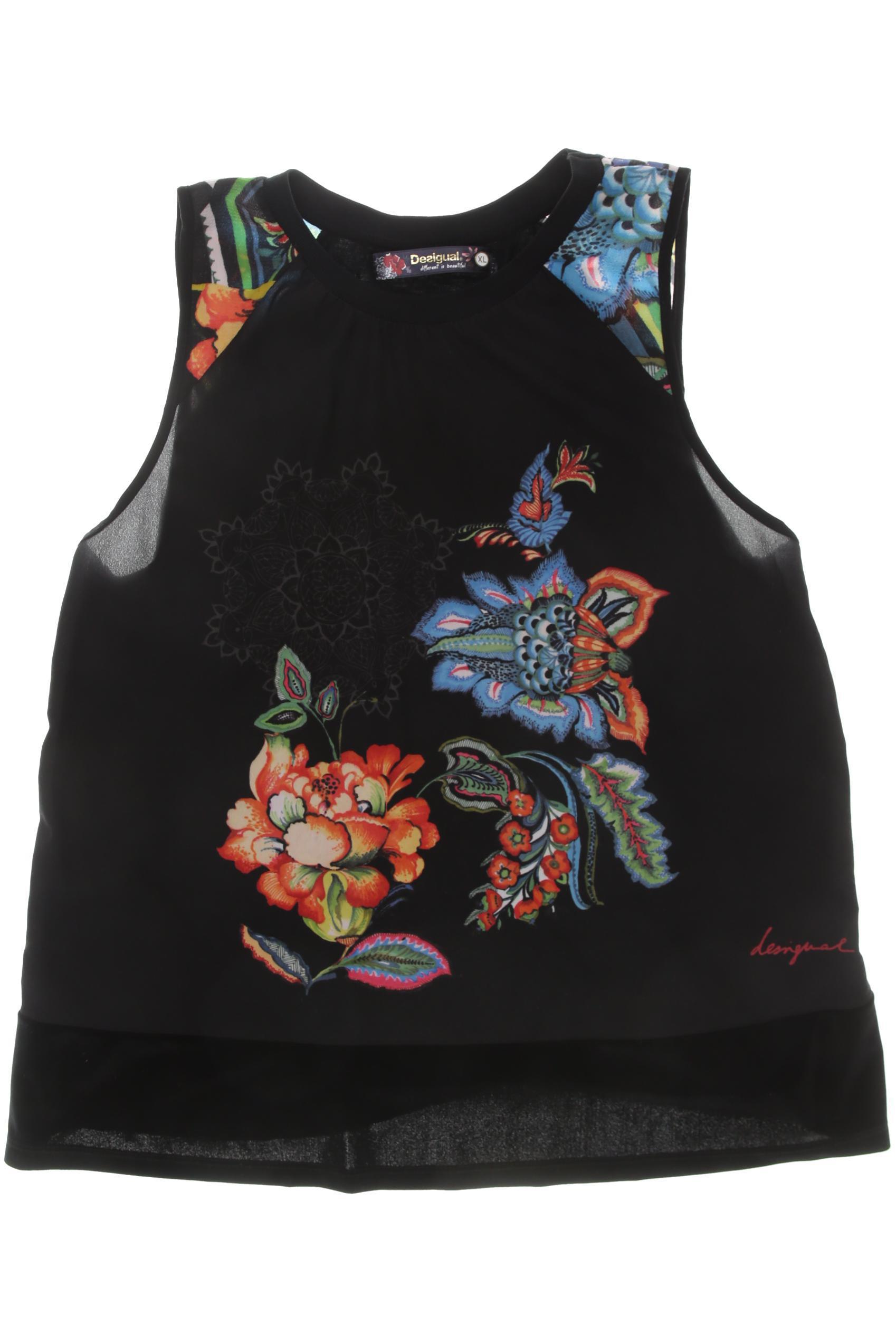 

Desigual Damen Top, schwarz, Gr.