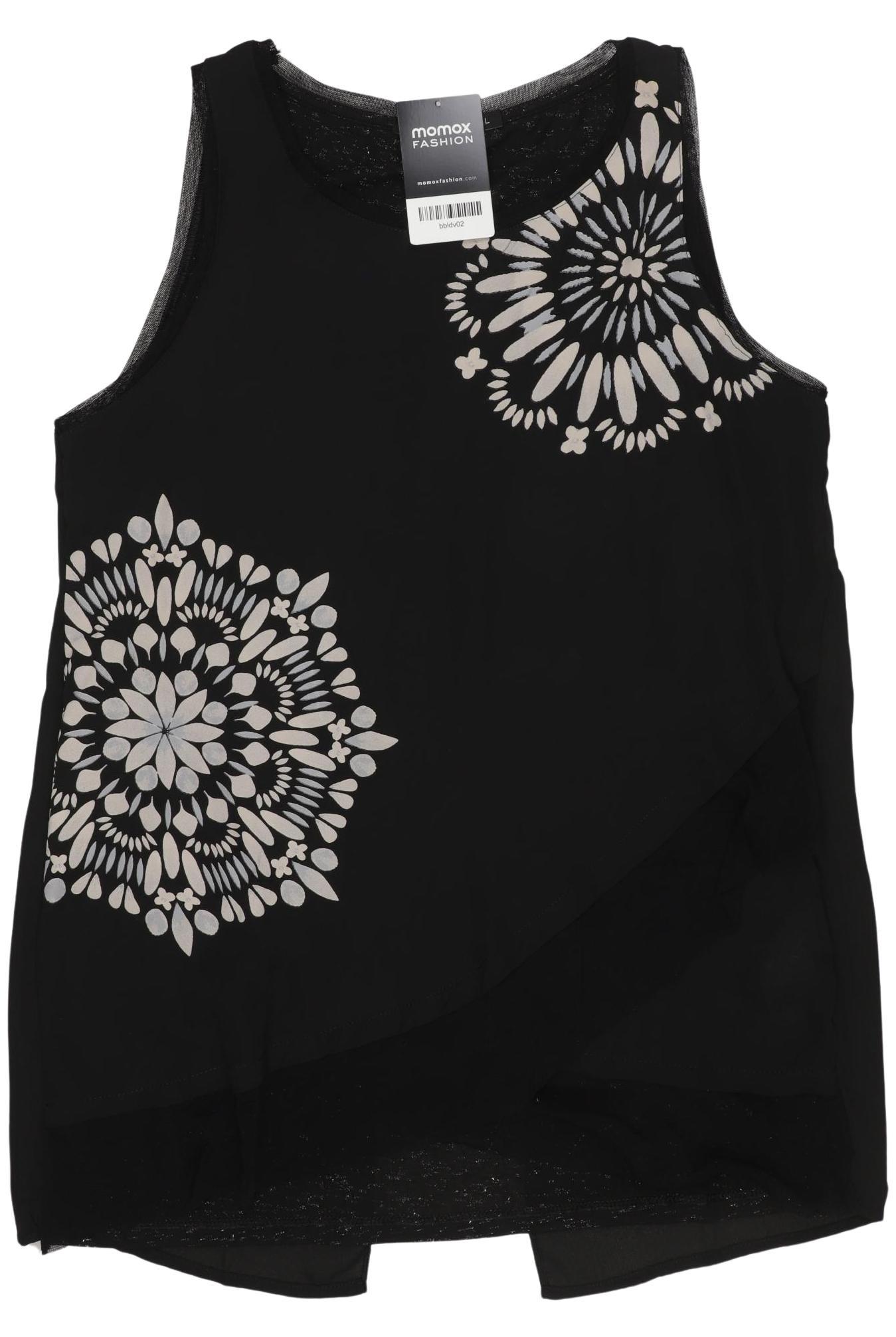 

Desigual Damen Top, schwarz, Gr. 42
