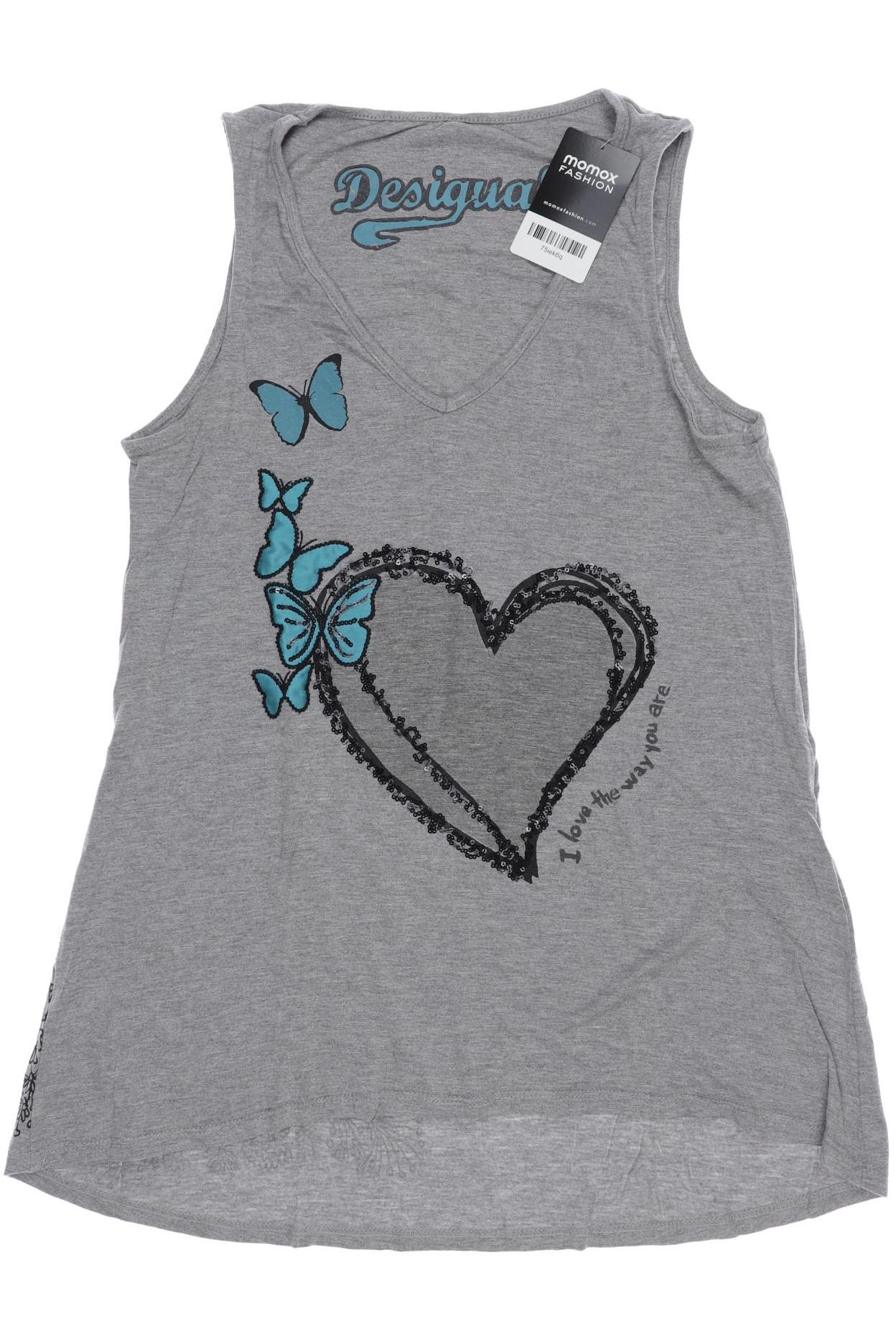 

Desigual Damen Top, grau, Gr. 38