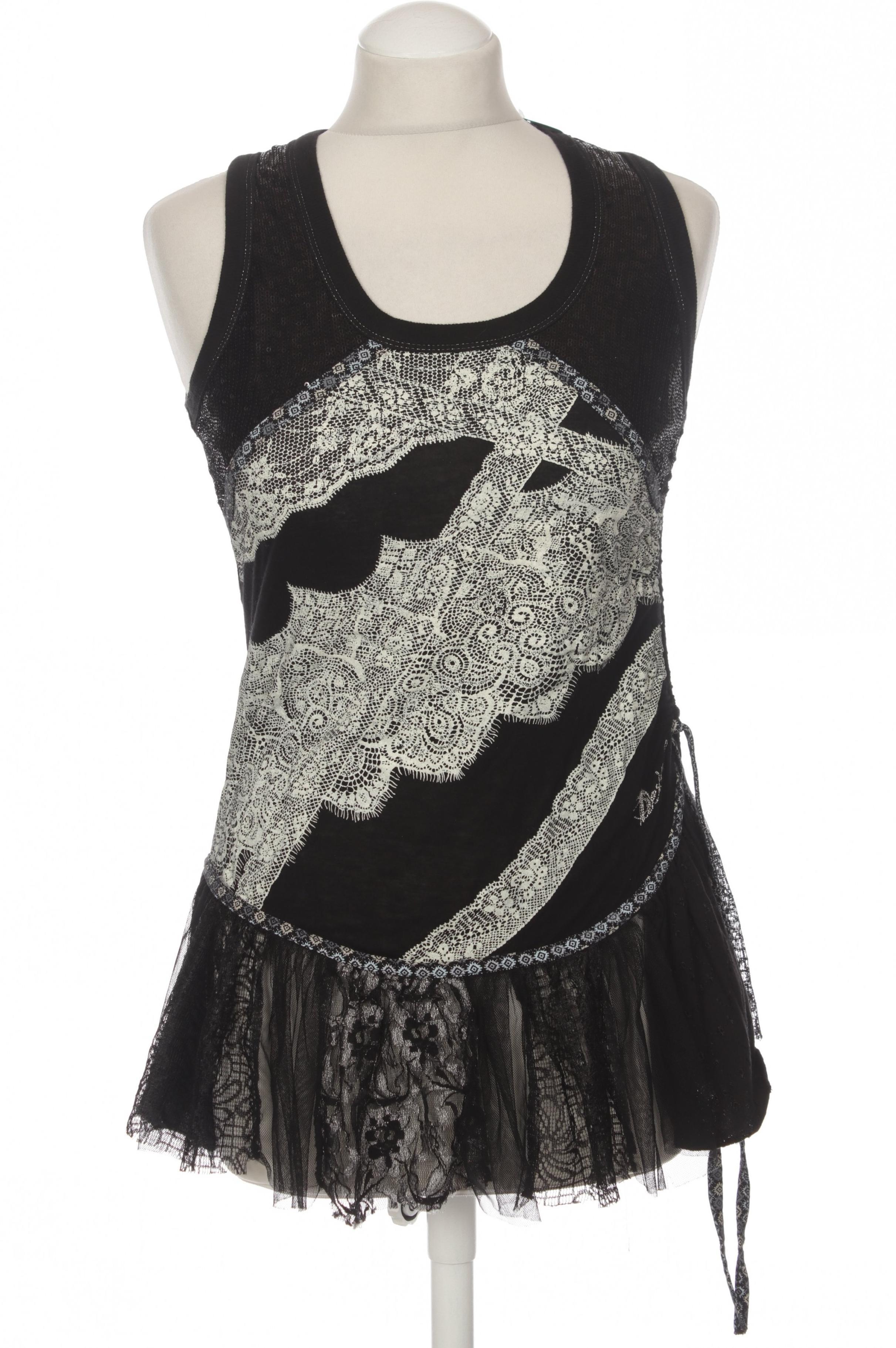 

Desigual Damen Top, schwarz, Gr.