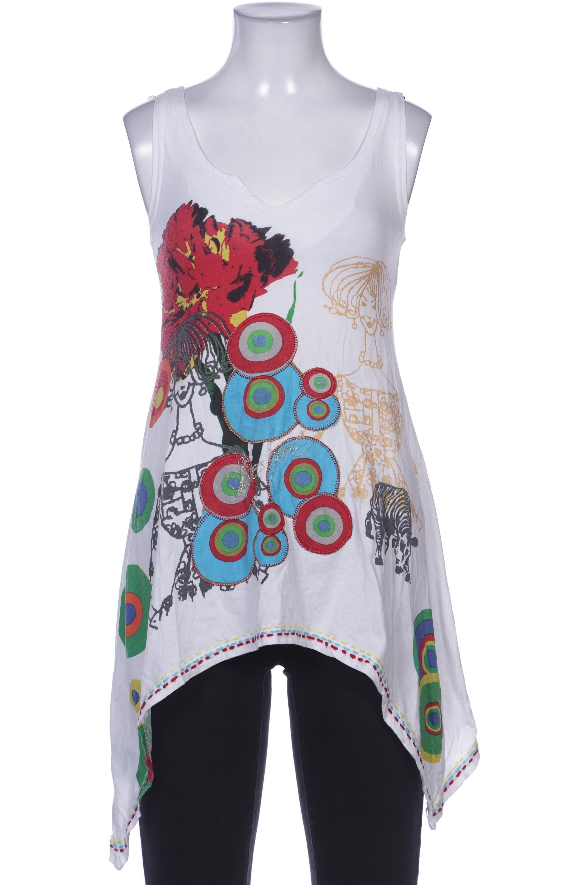 

Desigual Damen Top, weiß, Gr. 34