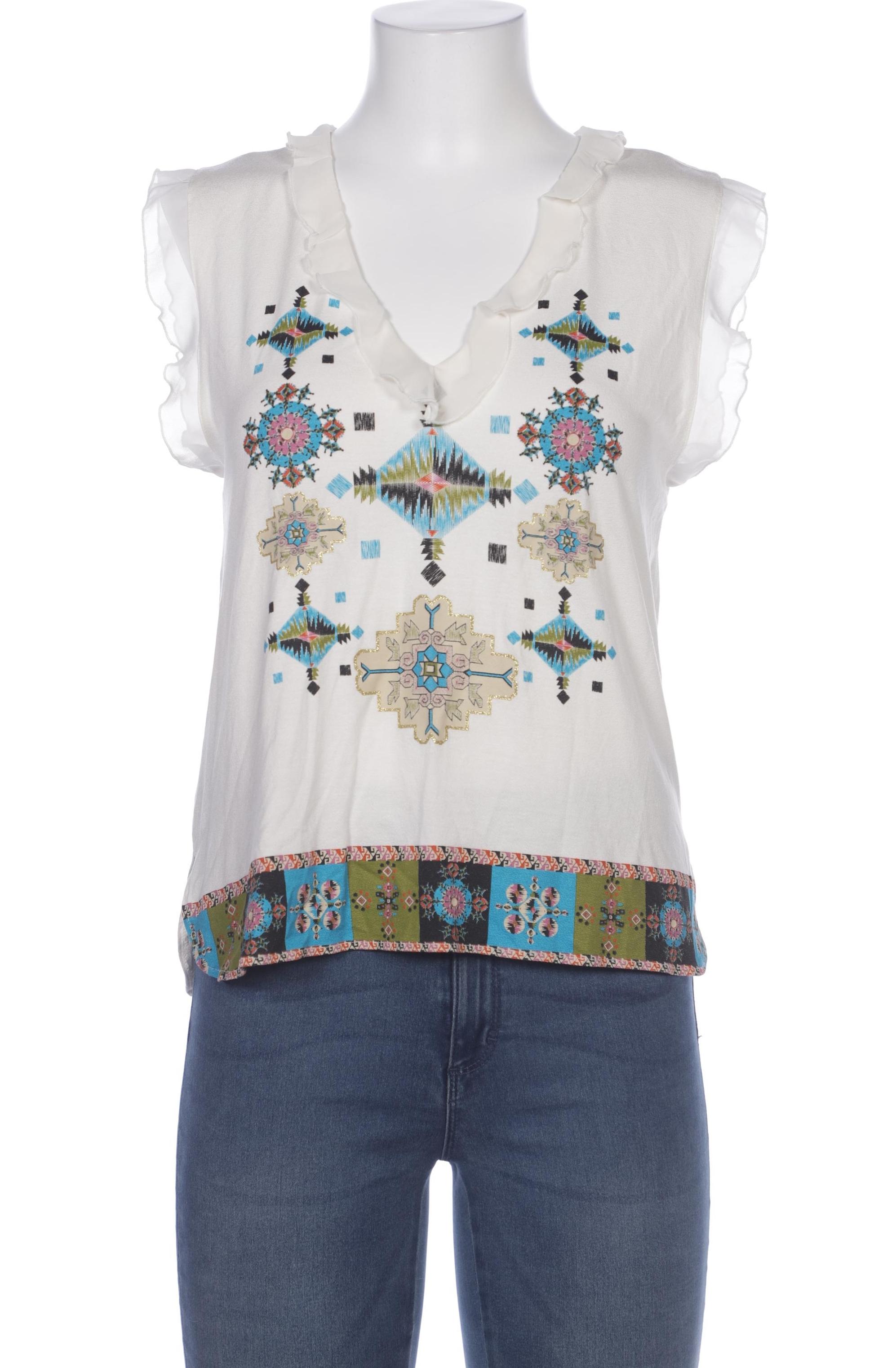 

Desigual Damen Top, cremeweiß, Gr. 42