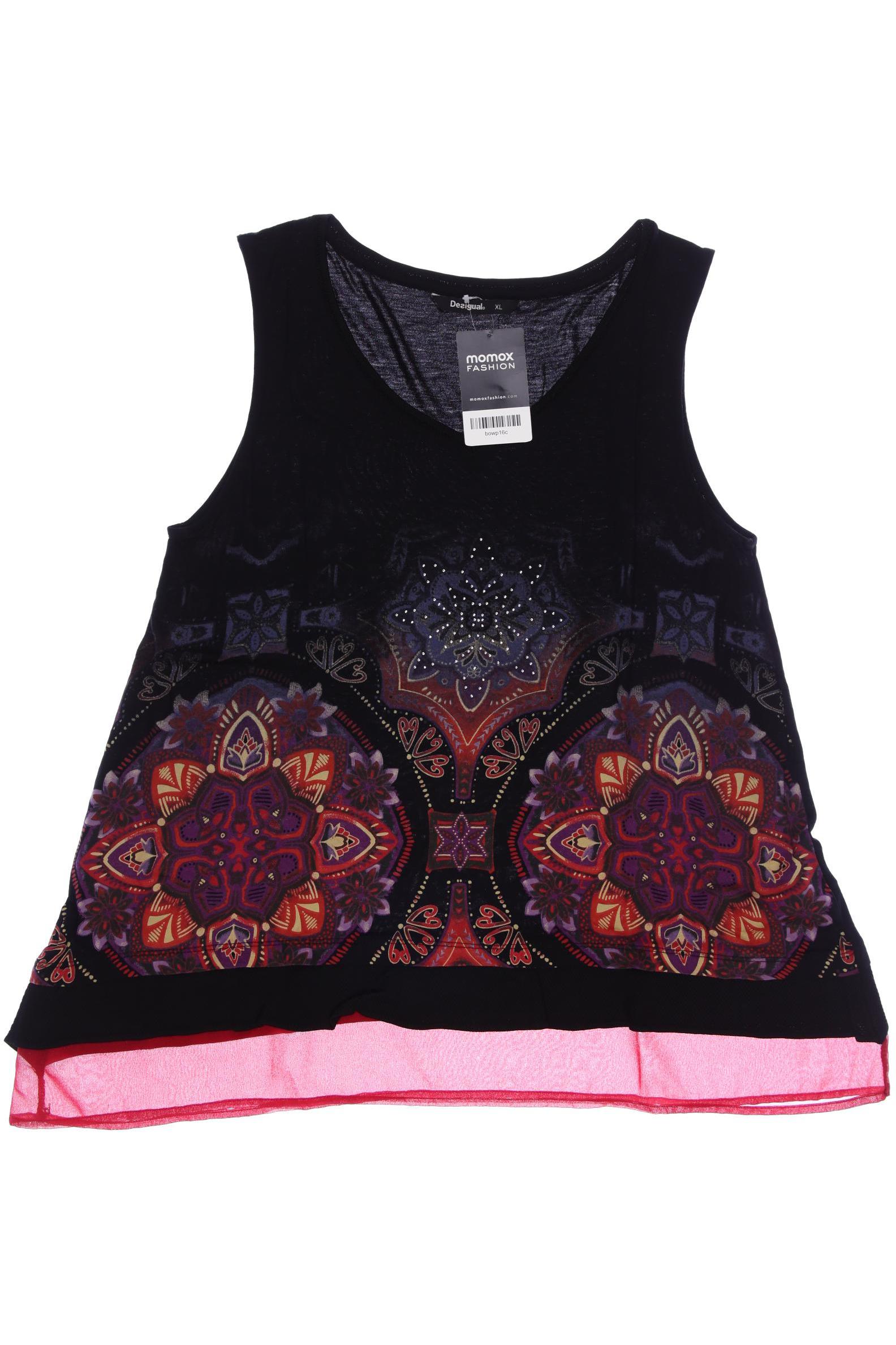 

Desigual Damen Top, schwarz, Gr. 44