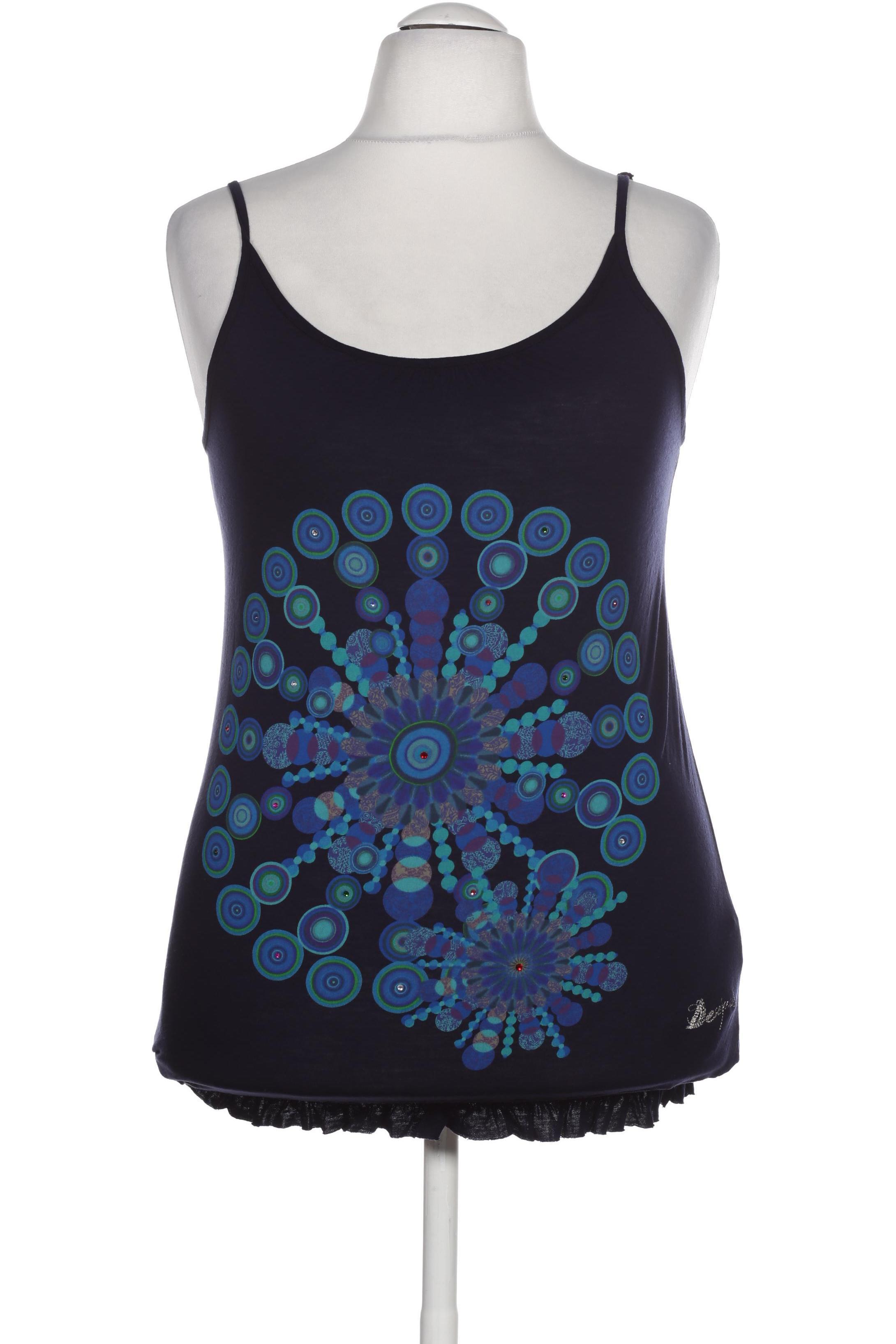 

Desigual Damen Top, blau, Gr.