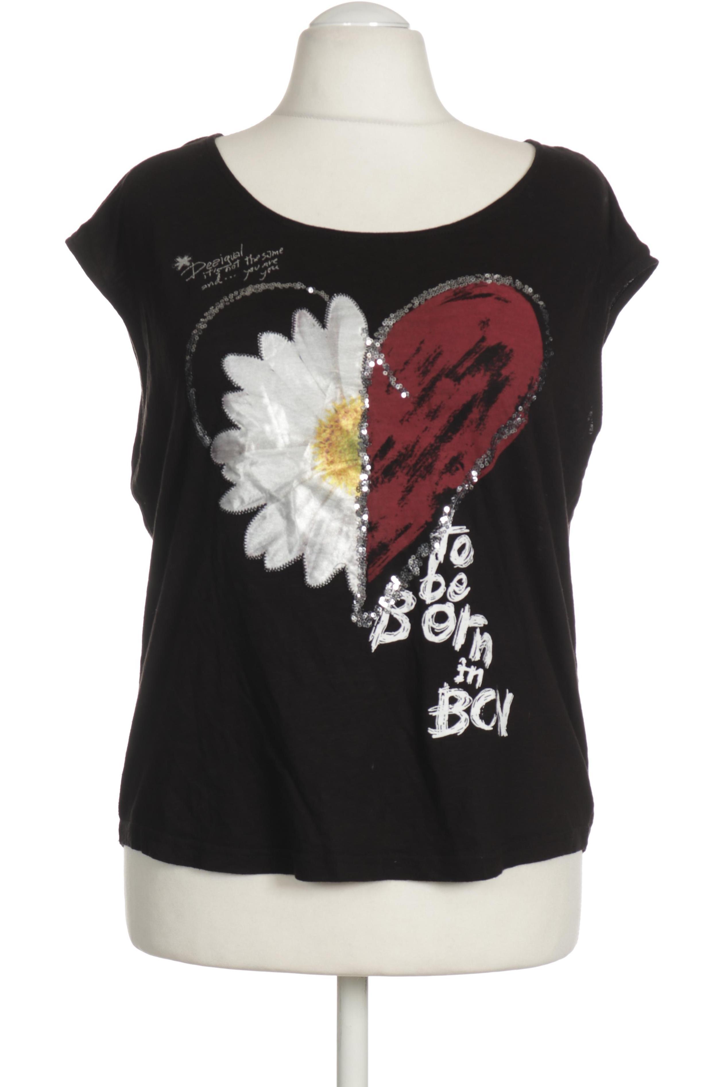 

Desigual Damen Top, schwarz, Gr.