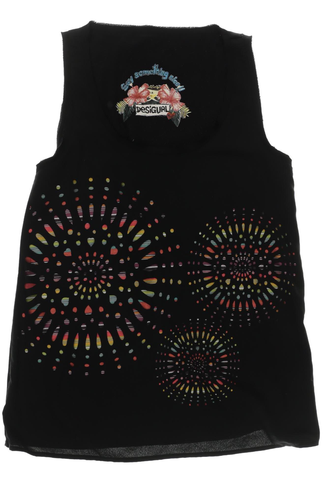 

Desigual Damen Top, schwarz, Gr. 34