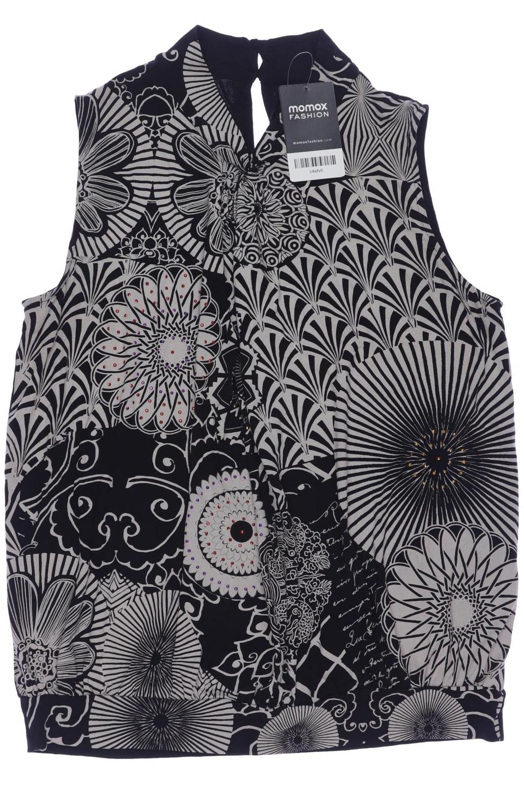 

Desigual Damen Top, schwarz, Gr. 42