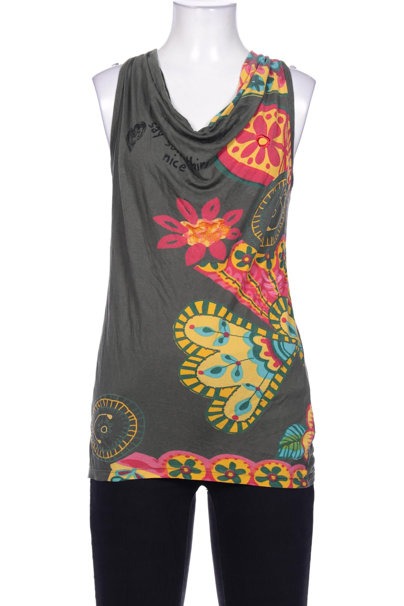 

Desigual Damen Top, mehrfarbig, Gr. 38