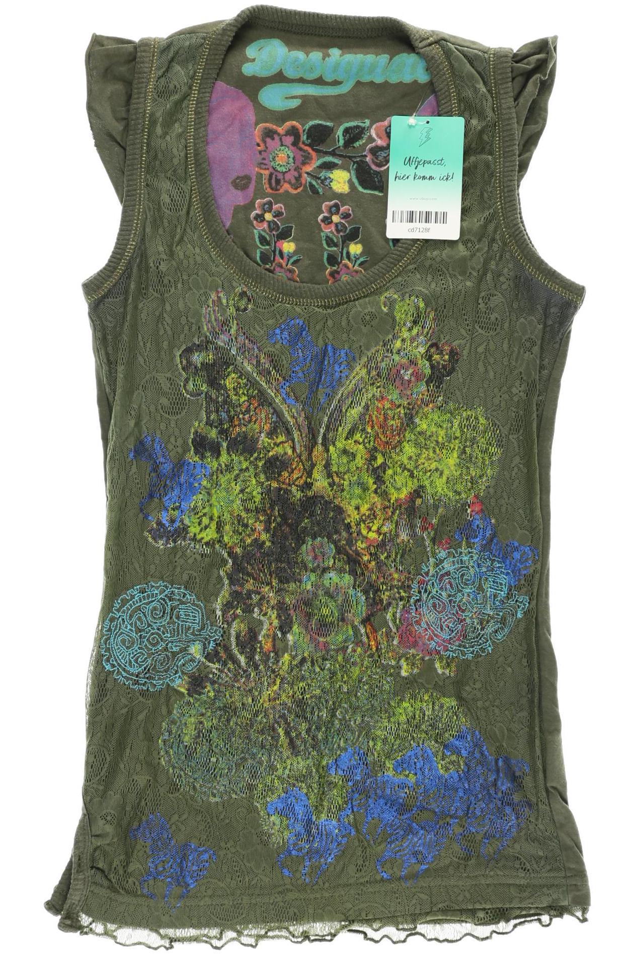 

Desigual Damen Top, grün, Gr.