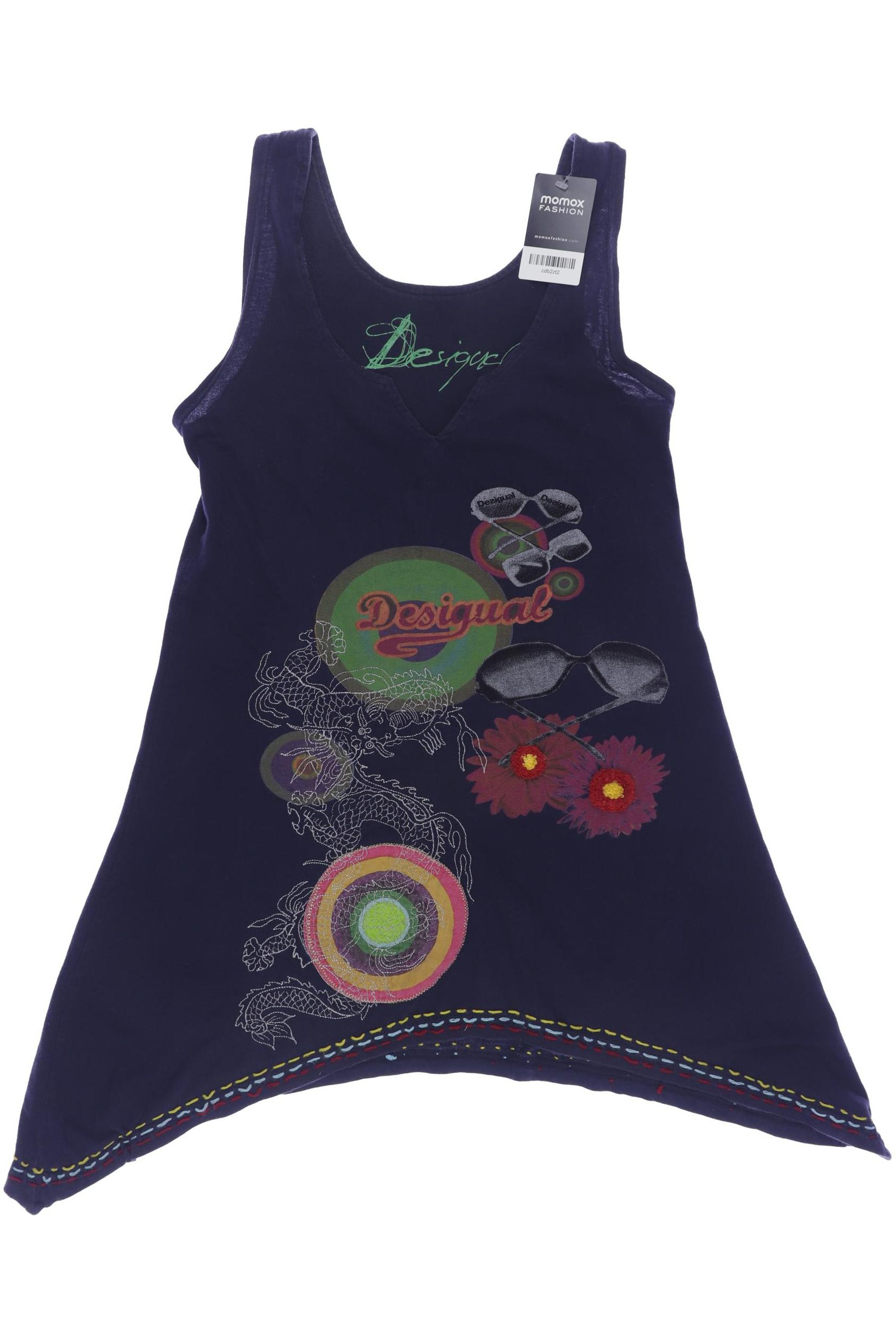

Desigual Damen Top, marineblau, Gr. 38