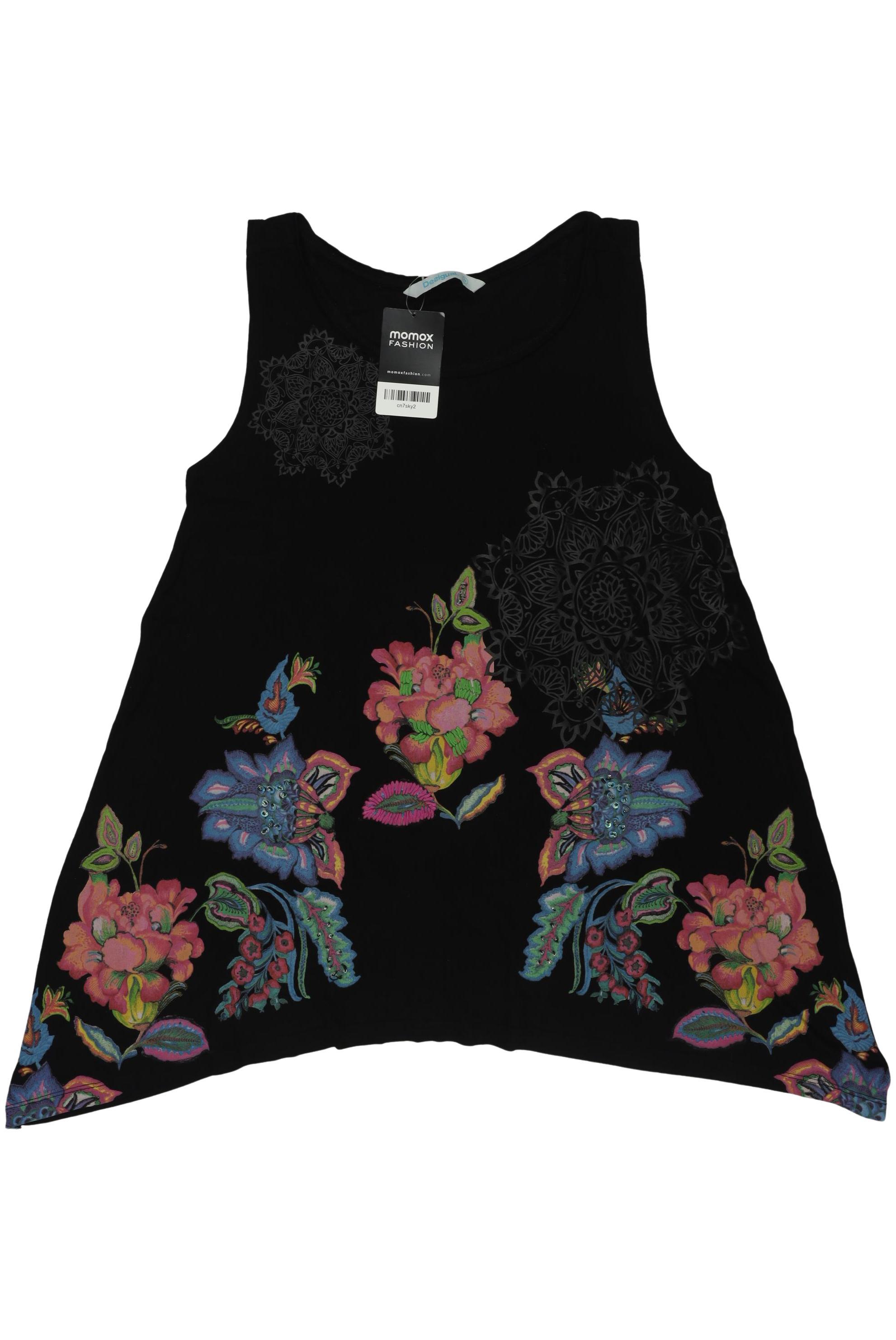 

Desigual Damen Top, schwarz, Gr. 38