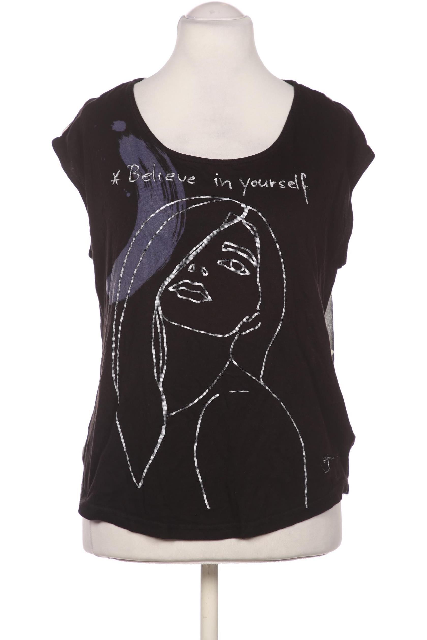 

Desigual Damen Top, schwarz, Gr. 42
