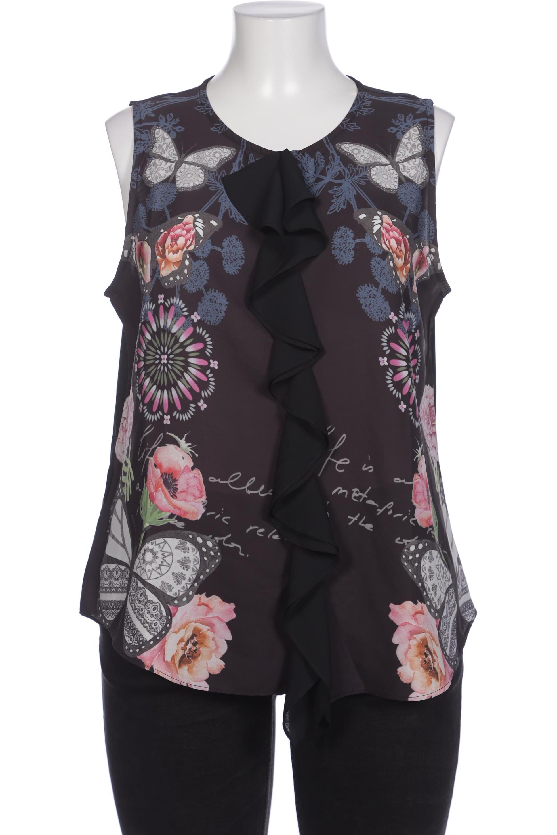 

Desigual Damen Top, schwarz, Gr. 46