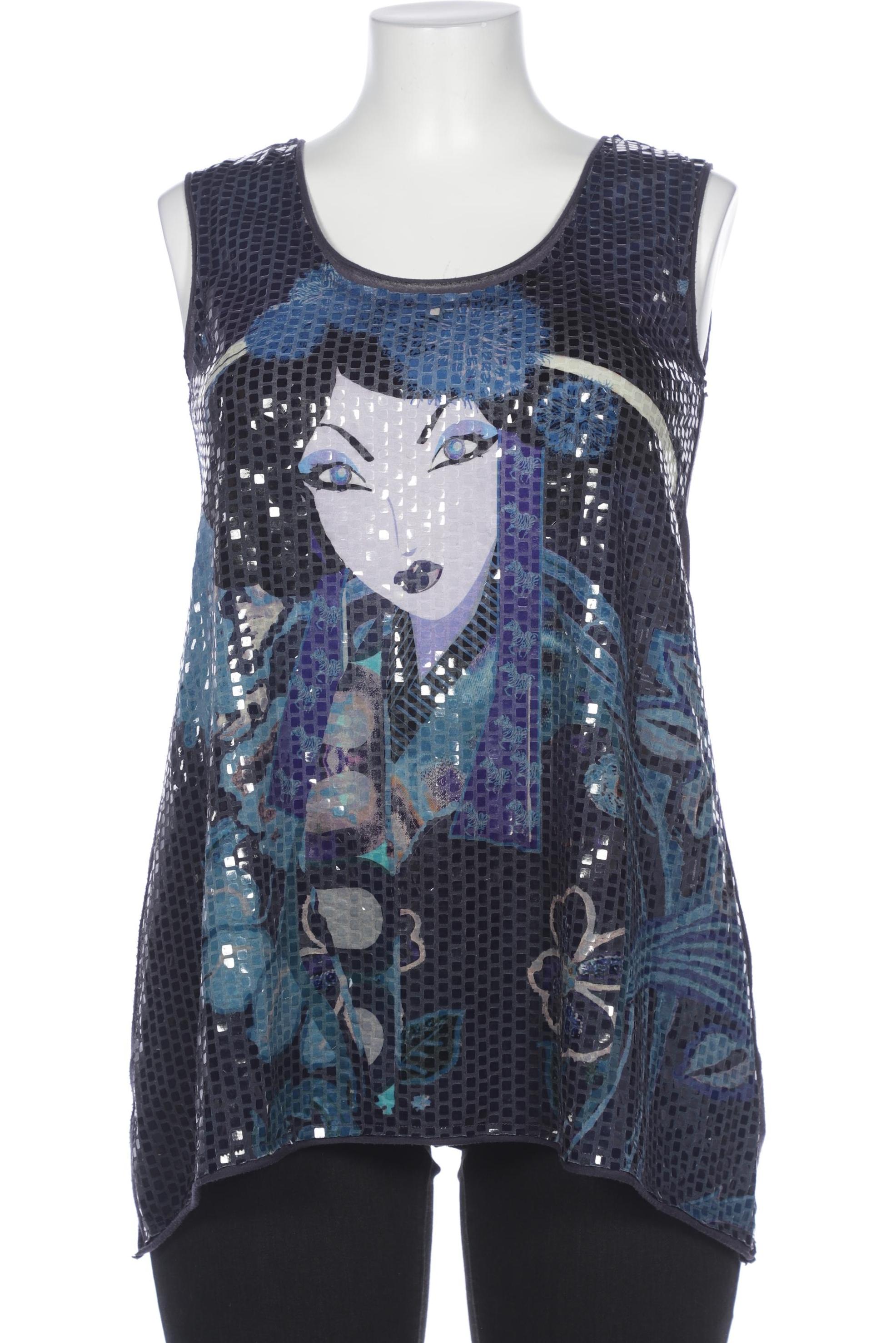 

Desigual Damen Top, marineblau, Gr. 44