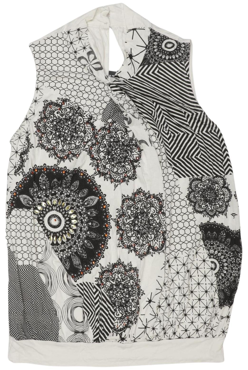 

Desigual Damen Top, weiß, Gr. 36