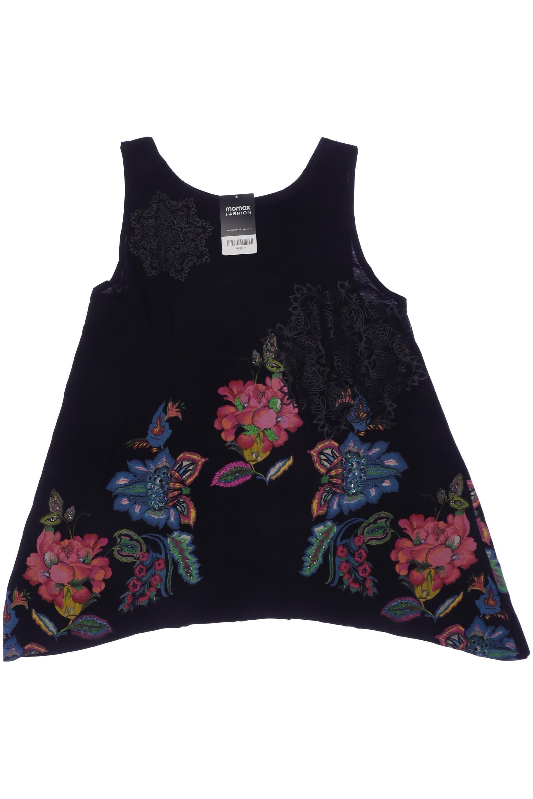 

Desigual Damen Top, schwarz, Gr. 44