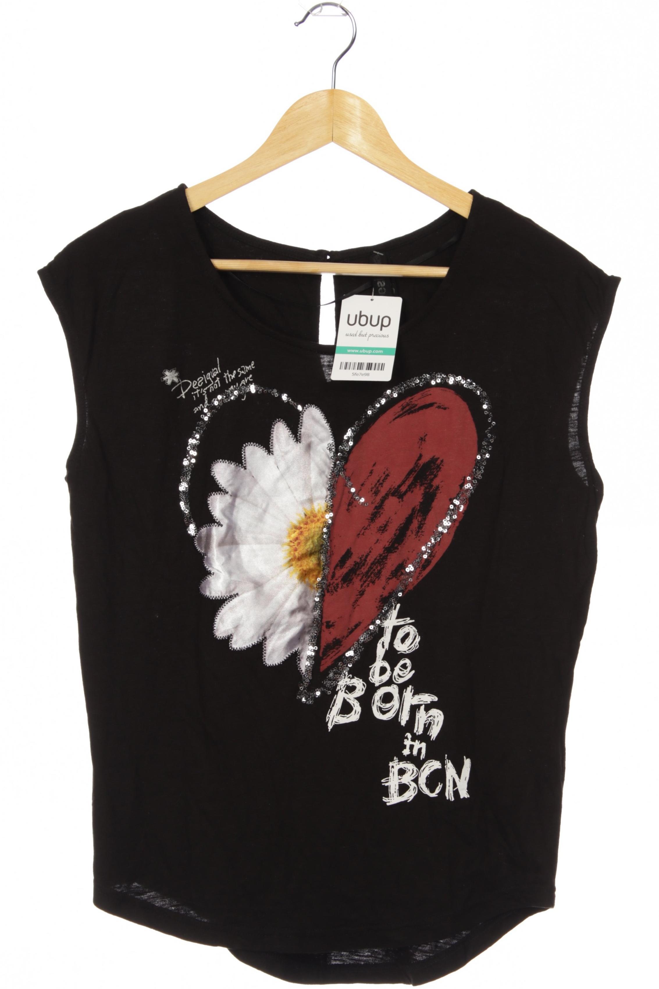 

Desigual Damen Top, schwarz, Gr.