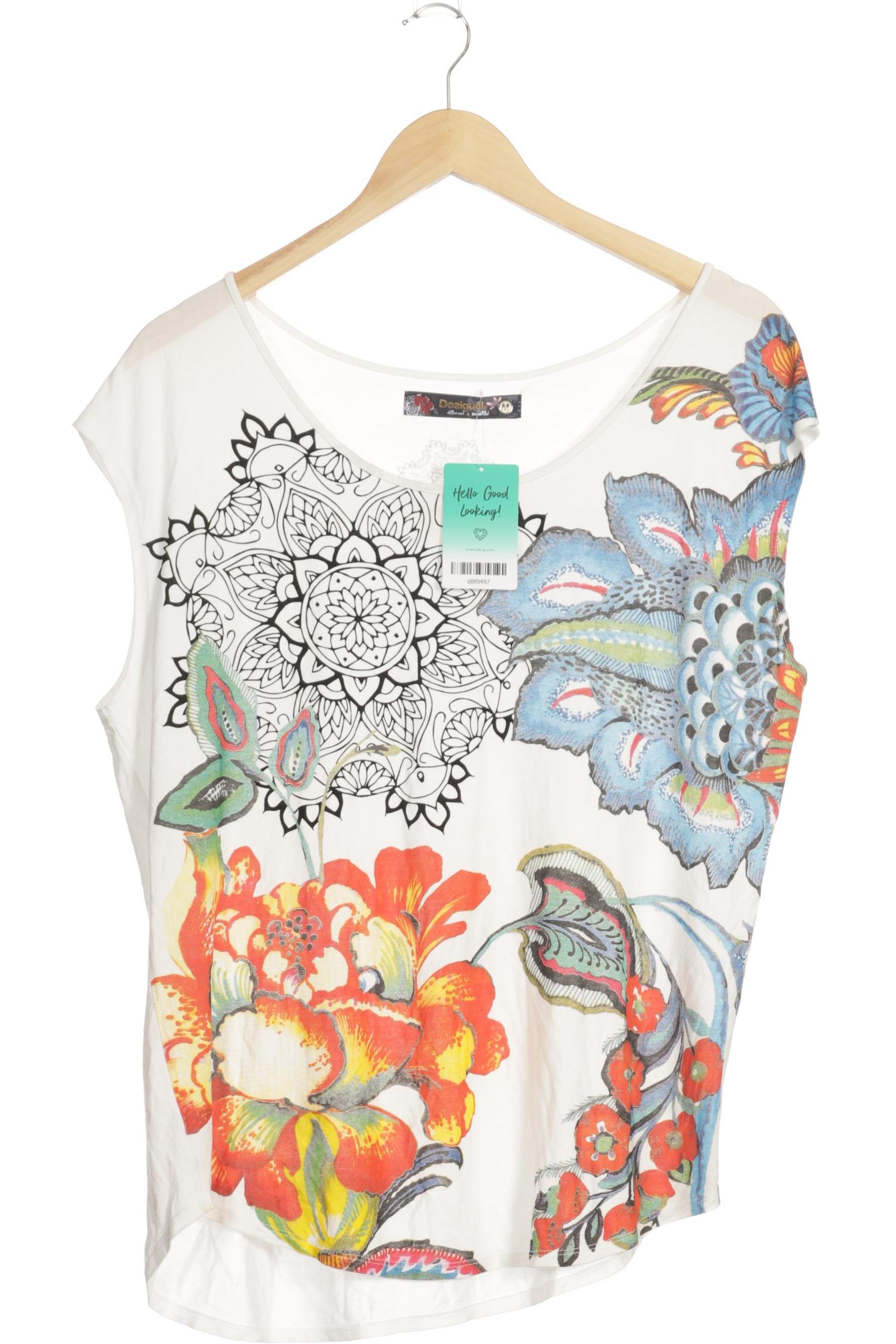 

Desigual Damen Top, weiß, Gr.