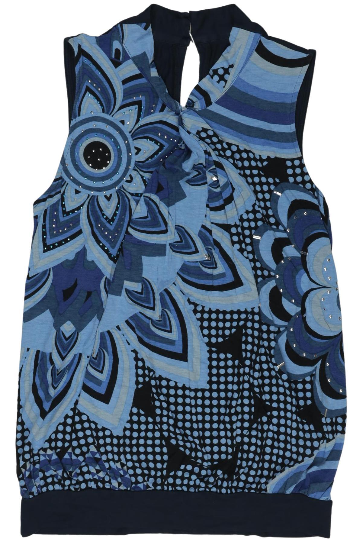 

Desigual Damen Top, marineblau, Gr. 36