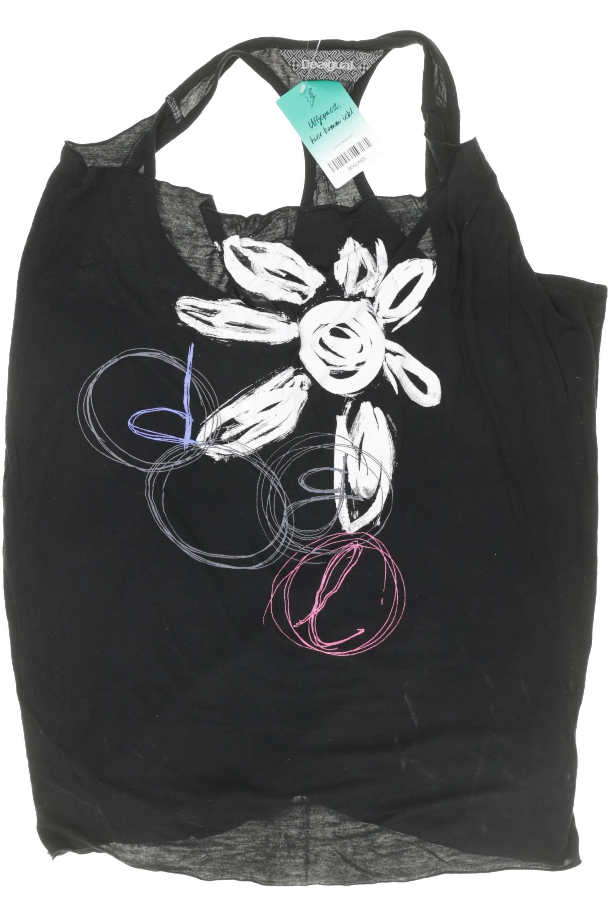 

Desigual Damen Top, schwarz, Gr. 38