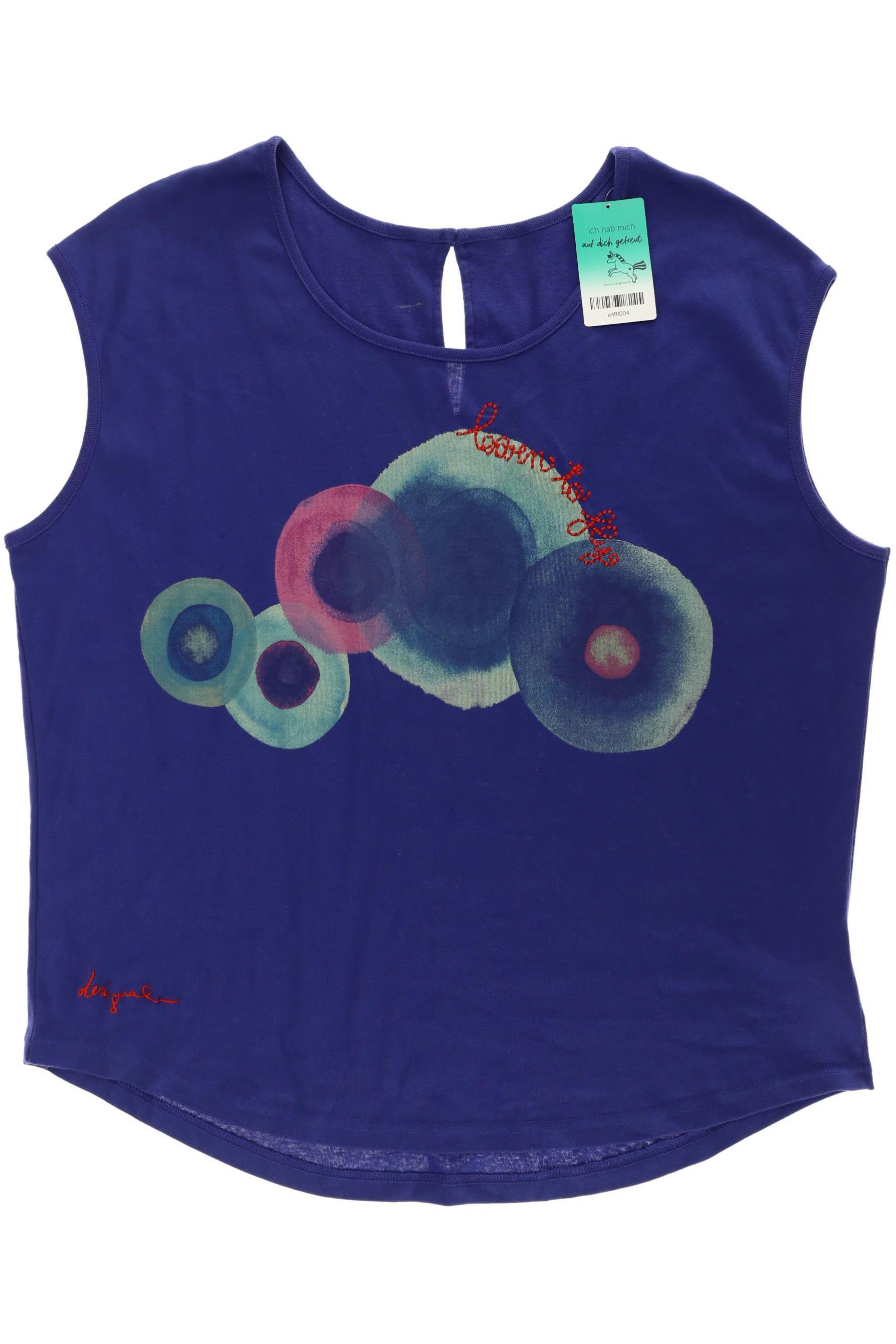 

Desigual Damen Top, blau, Gr.