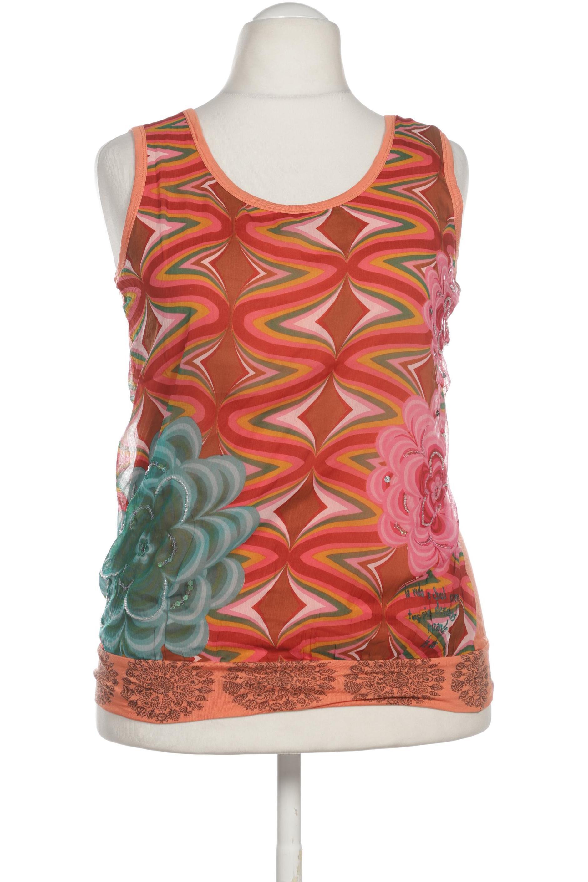 

Desigual Damen Top, orange, Gr.