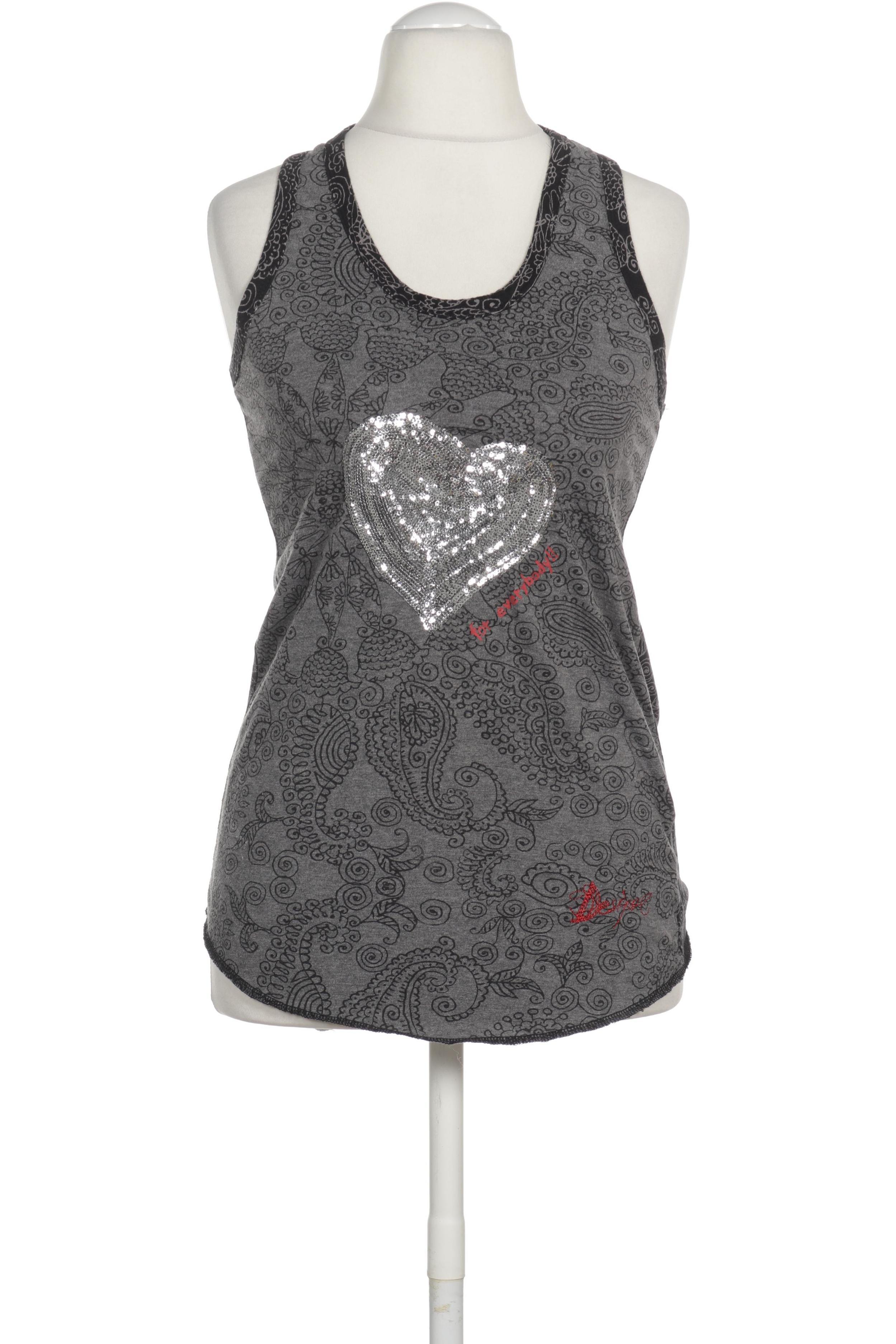 

Desigual Damen Top, grau, Gr.