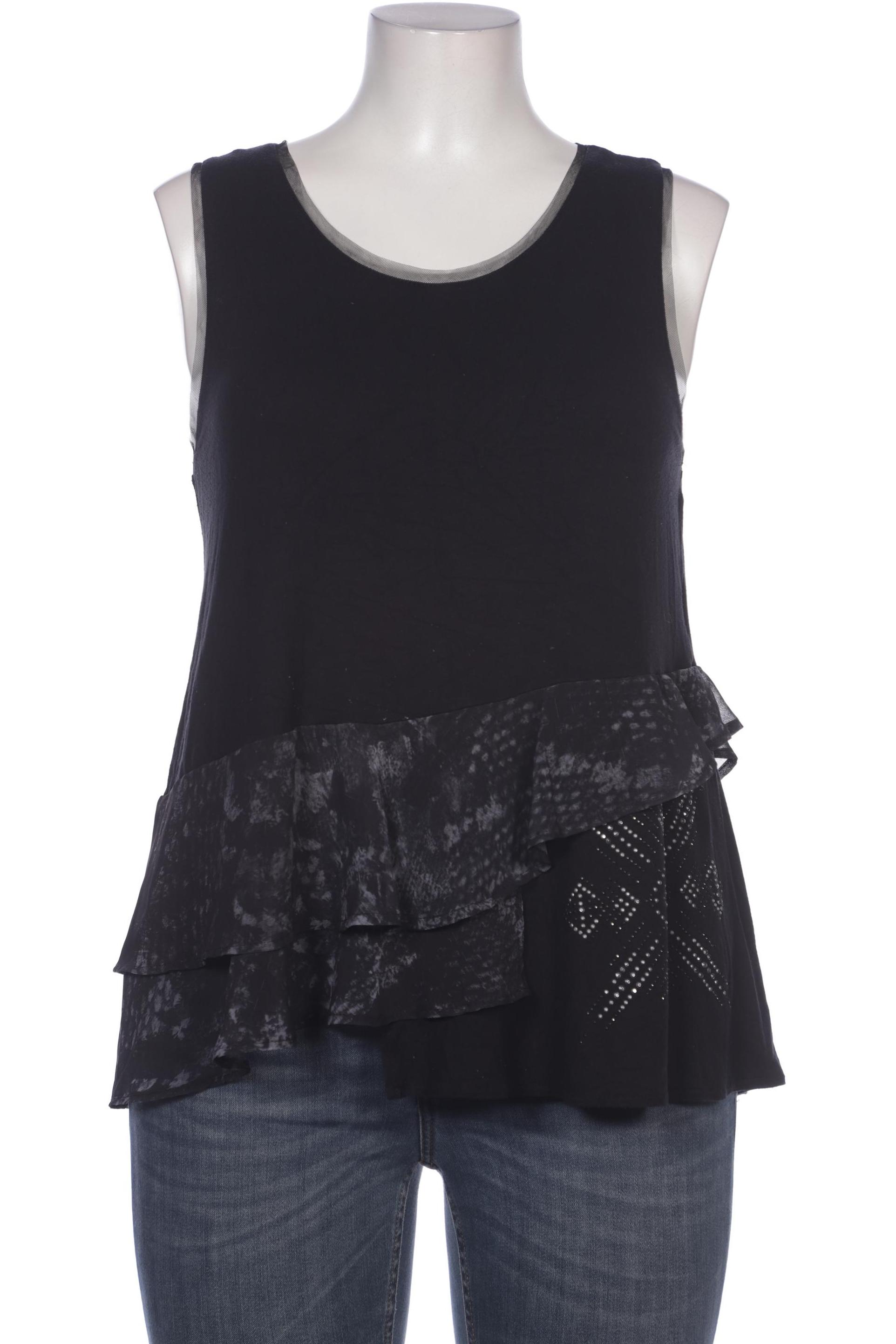 

Desigual Damen Top, schwarz, Gr. 42