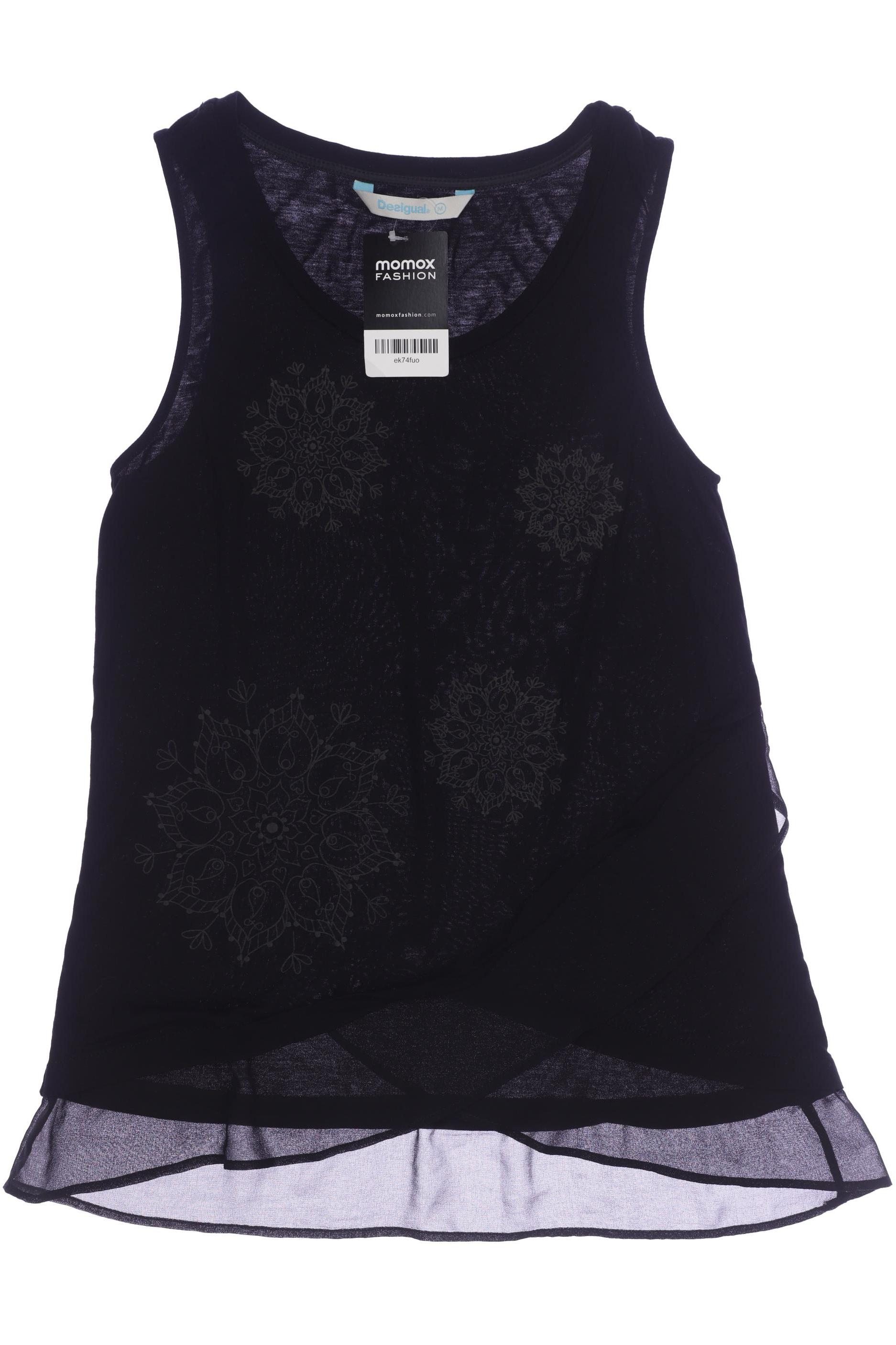 

Desigual Damen Top, schwarz, Gr. 38