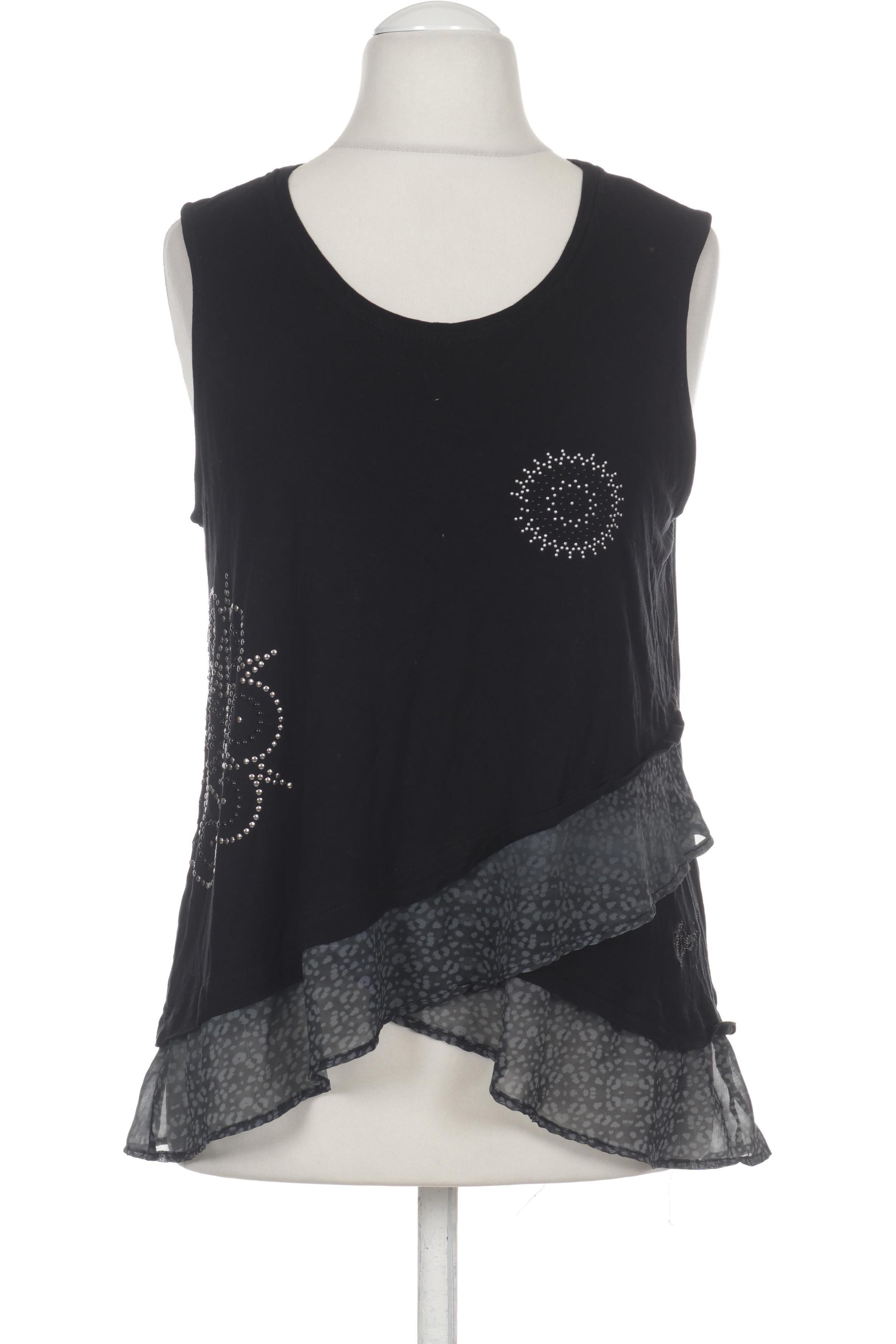 

Desigual Damen Top, schwarz, Gr.