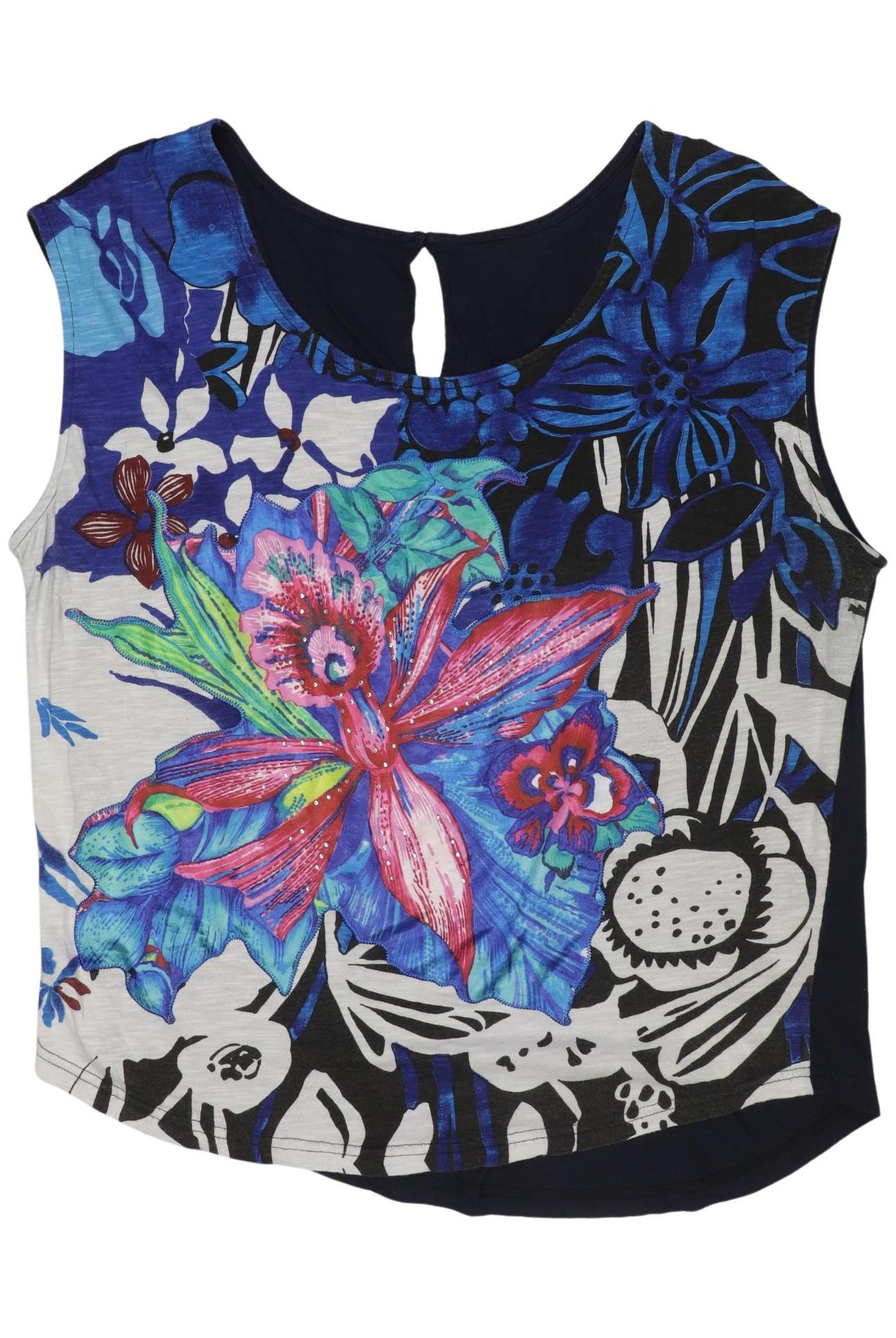 

Desigual Damen Top, marineblau, Gr. 44