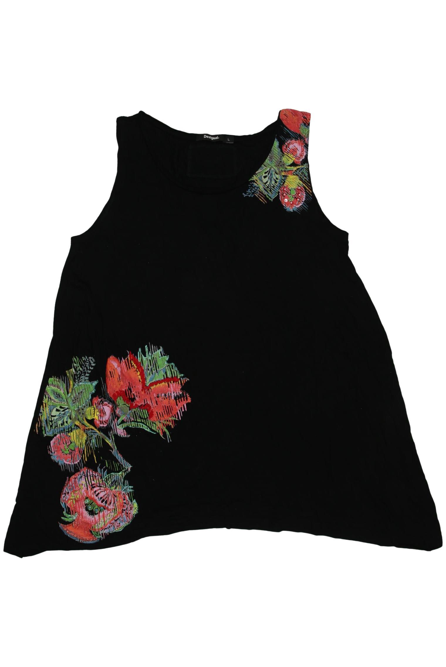 

Desigual Damen Top, schwarz, Gr. 42