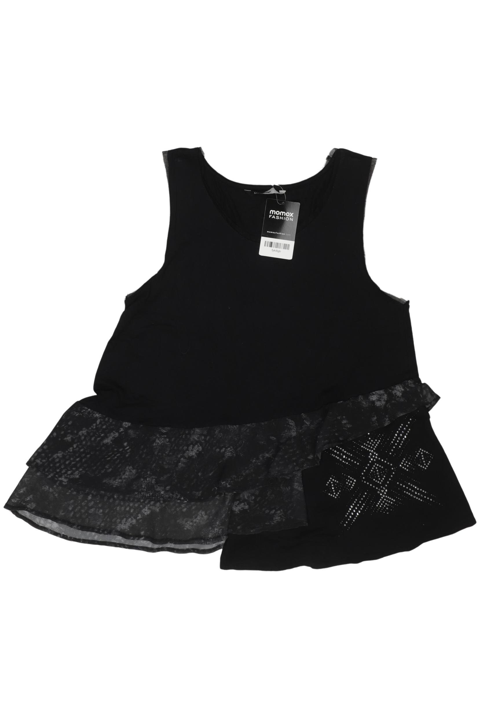 

Desigual Damen Top, schwarz, Gr. 42