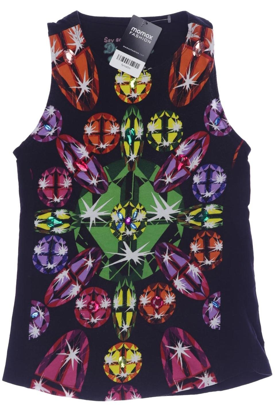 

Desigual Damen Top, schwarz, Gr. 34