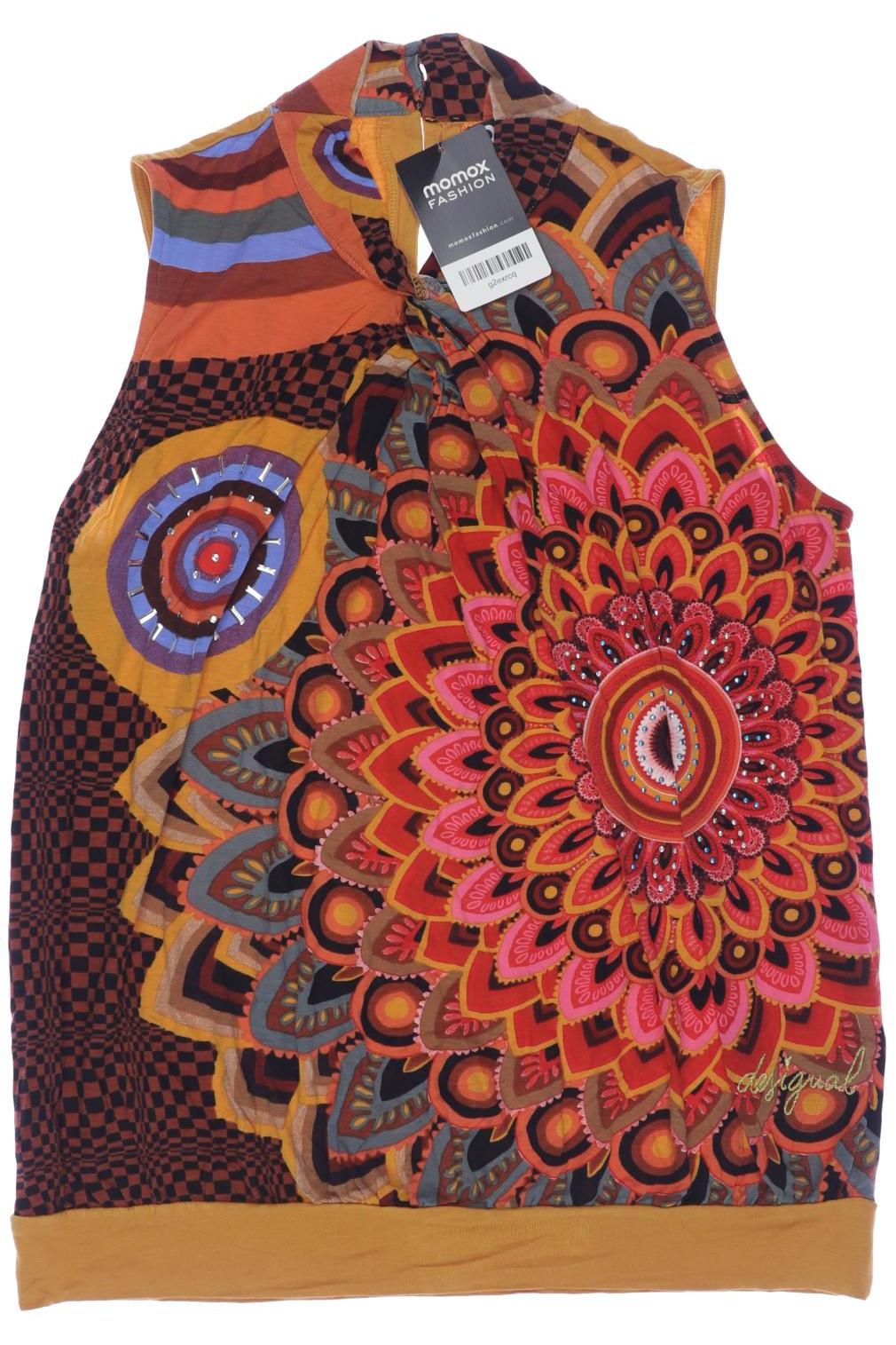 

Desigual Damen Top, orange, Gr. 36