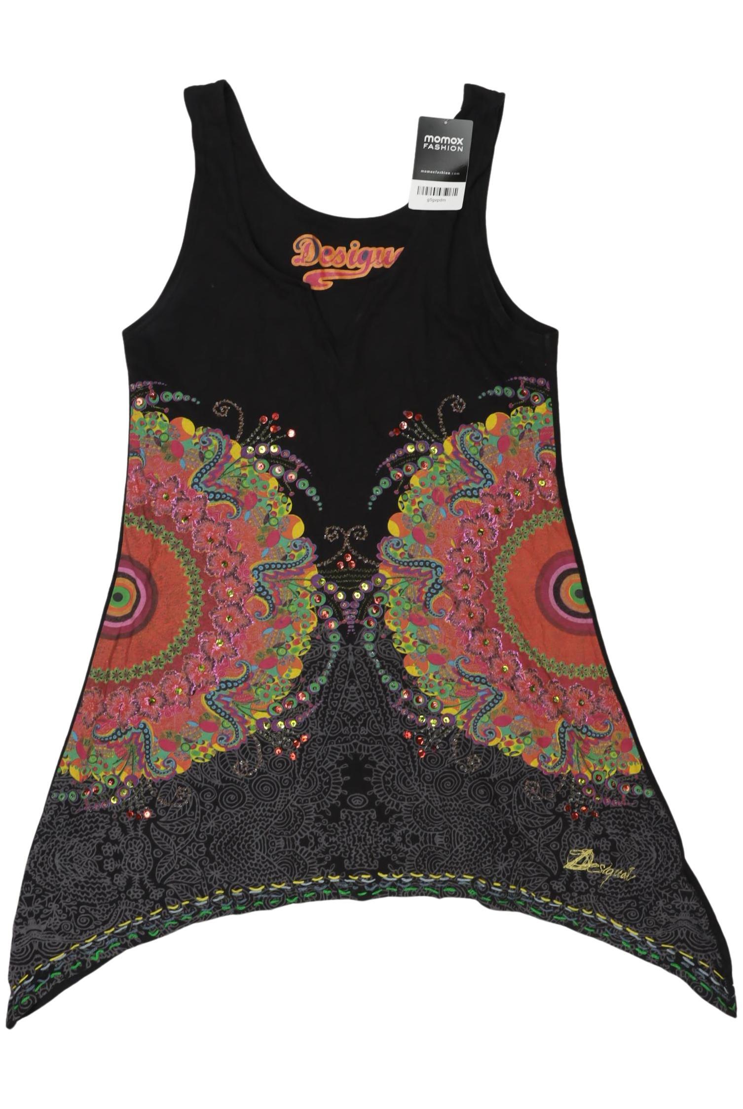 

Desigual Damen Top, schwarz, Gr. 38