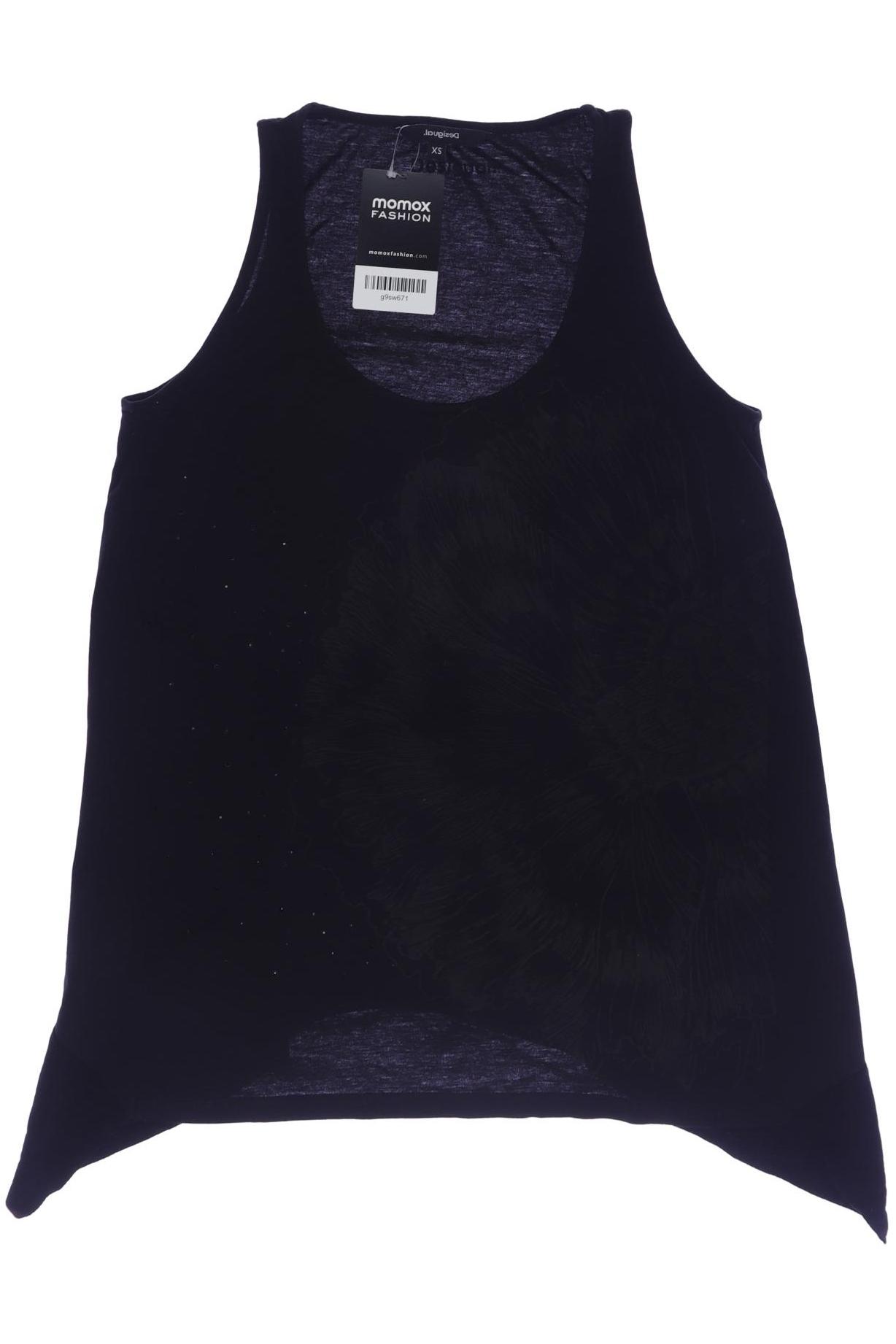 

Desigual Damen Top, schwarz, Gr. 34