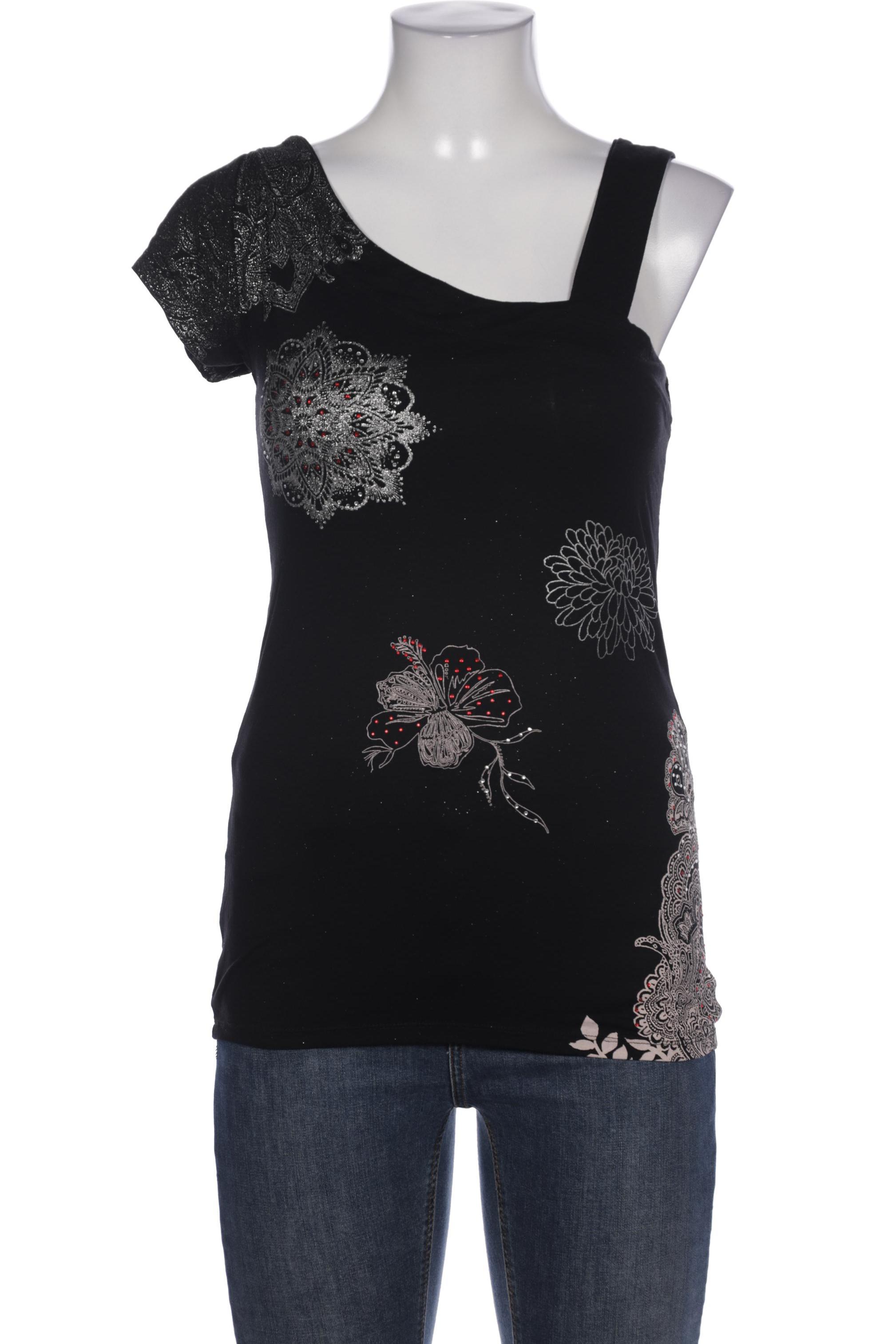 

Desigual Damen Top, schwarz, Gr. 36