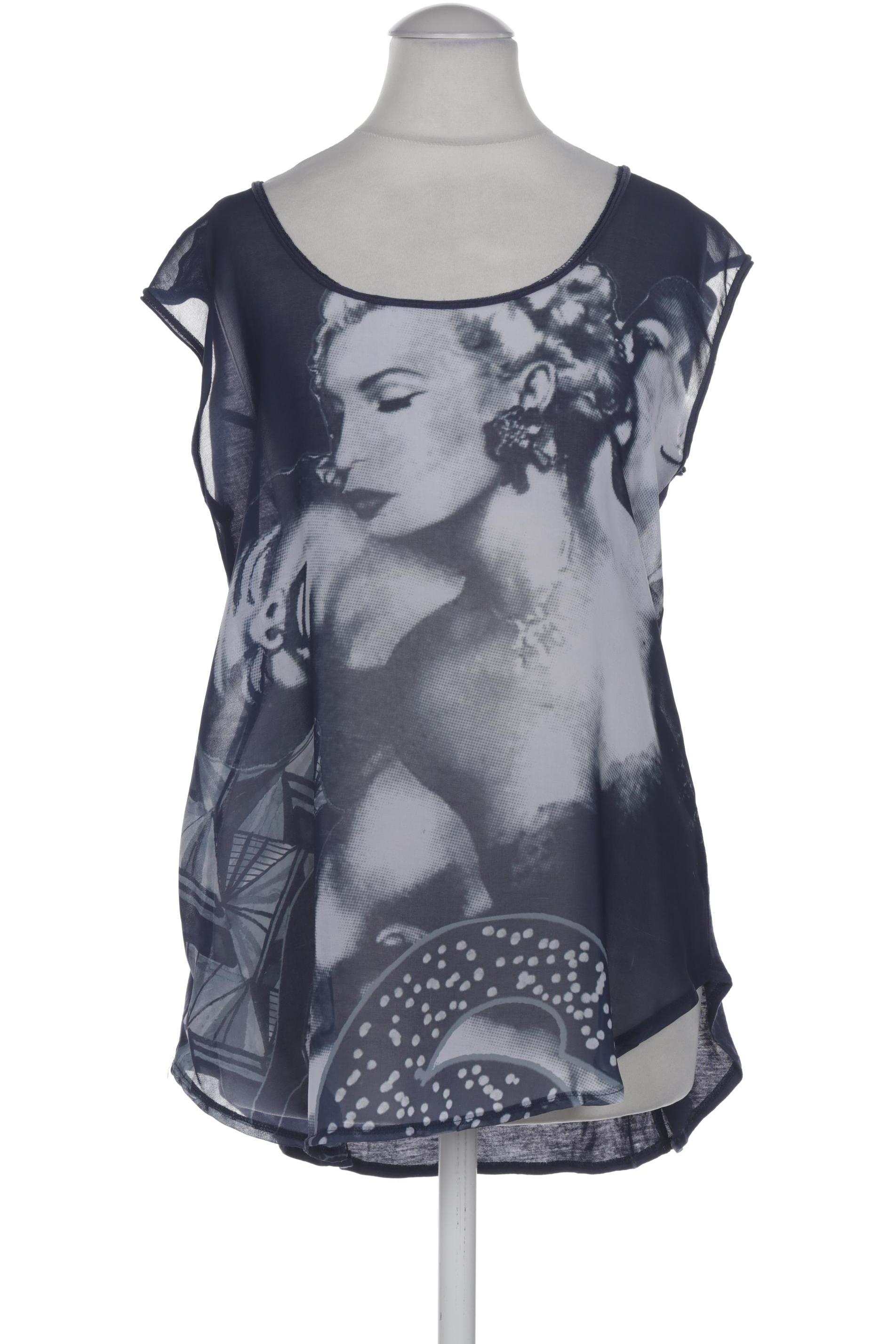 

Desigual Damen Top, marineblau, Gr. 34
