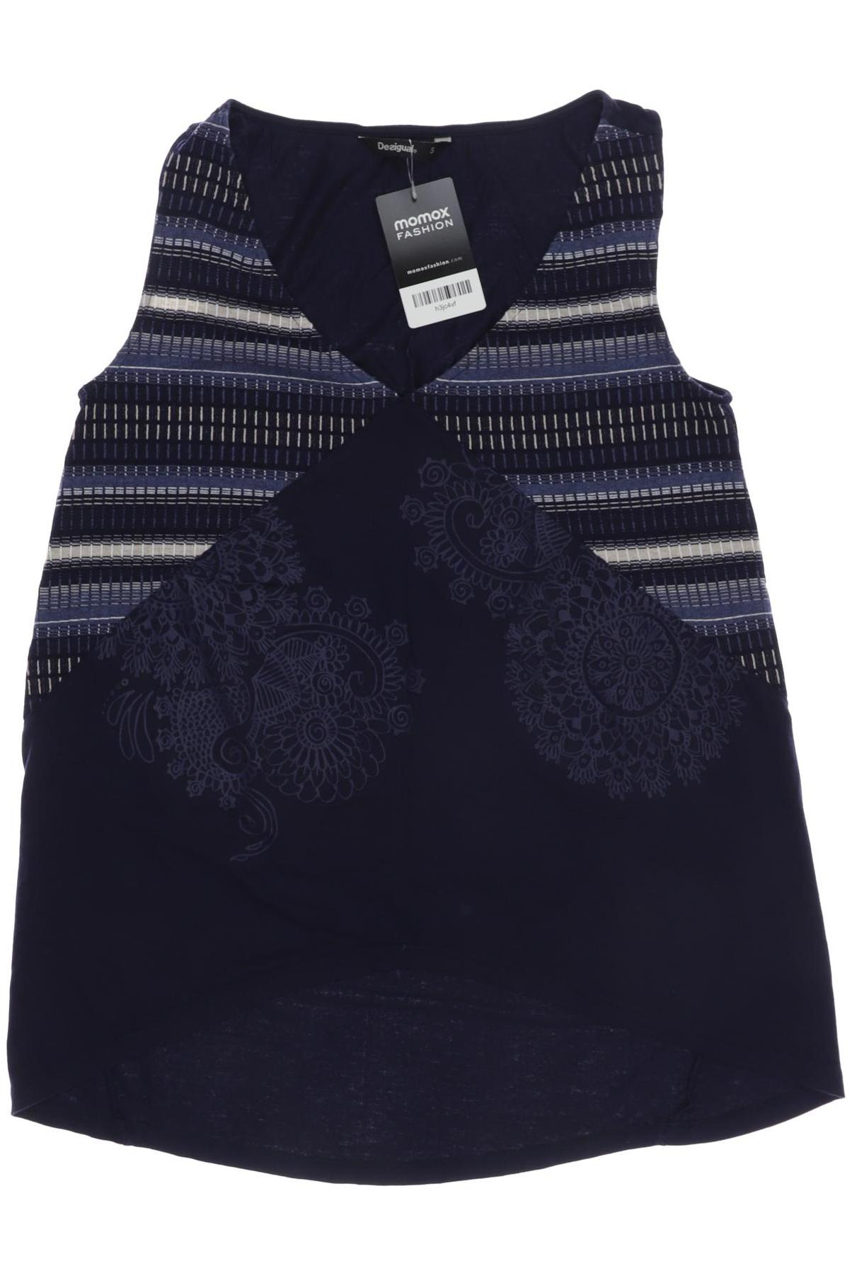 

Desigual Damen Top, marineblau, Gr. 36