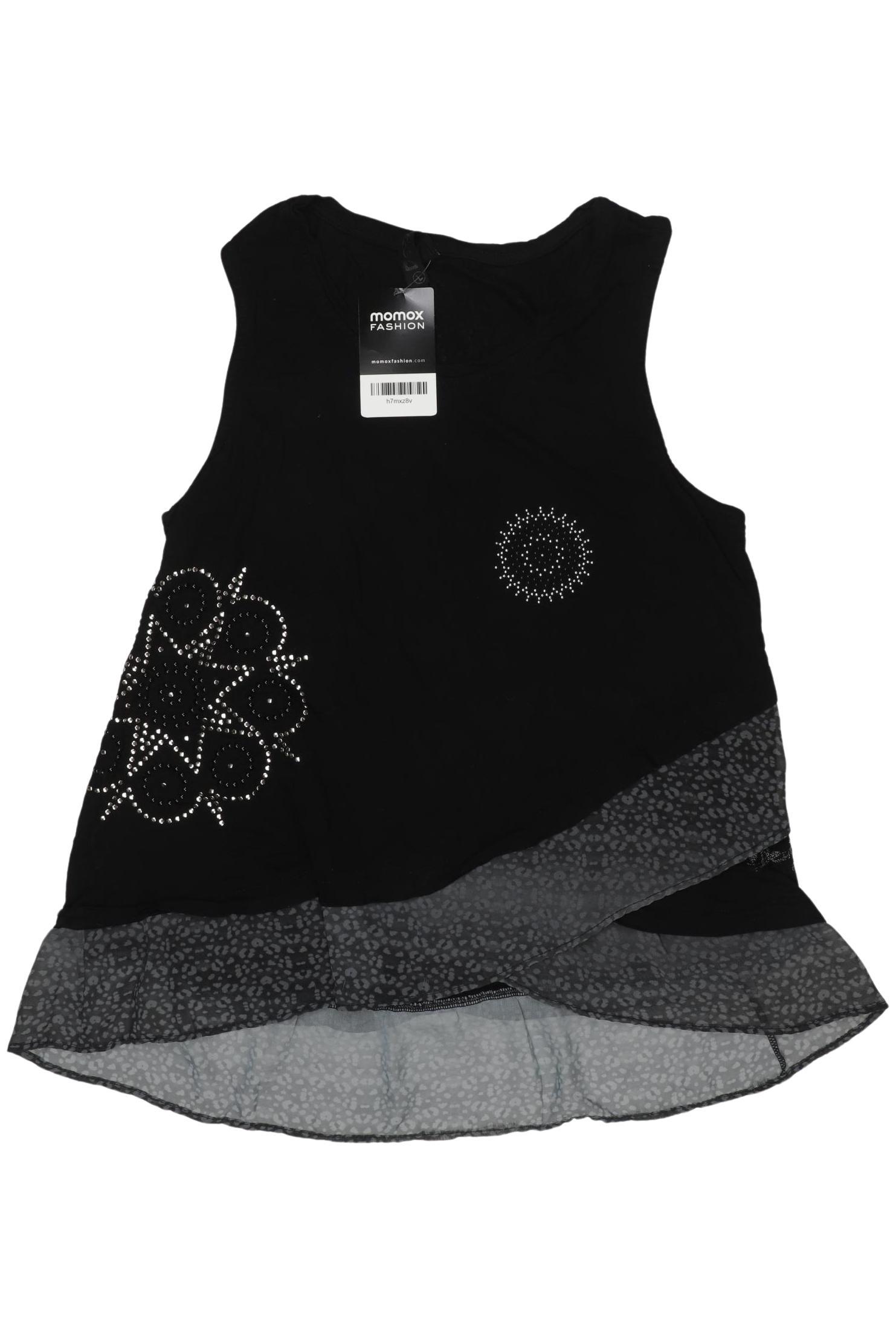 

Desigual Damen Top, schwarz, Gr. 42