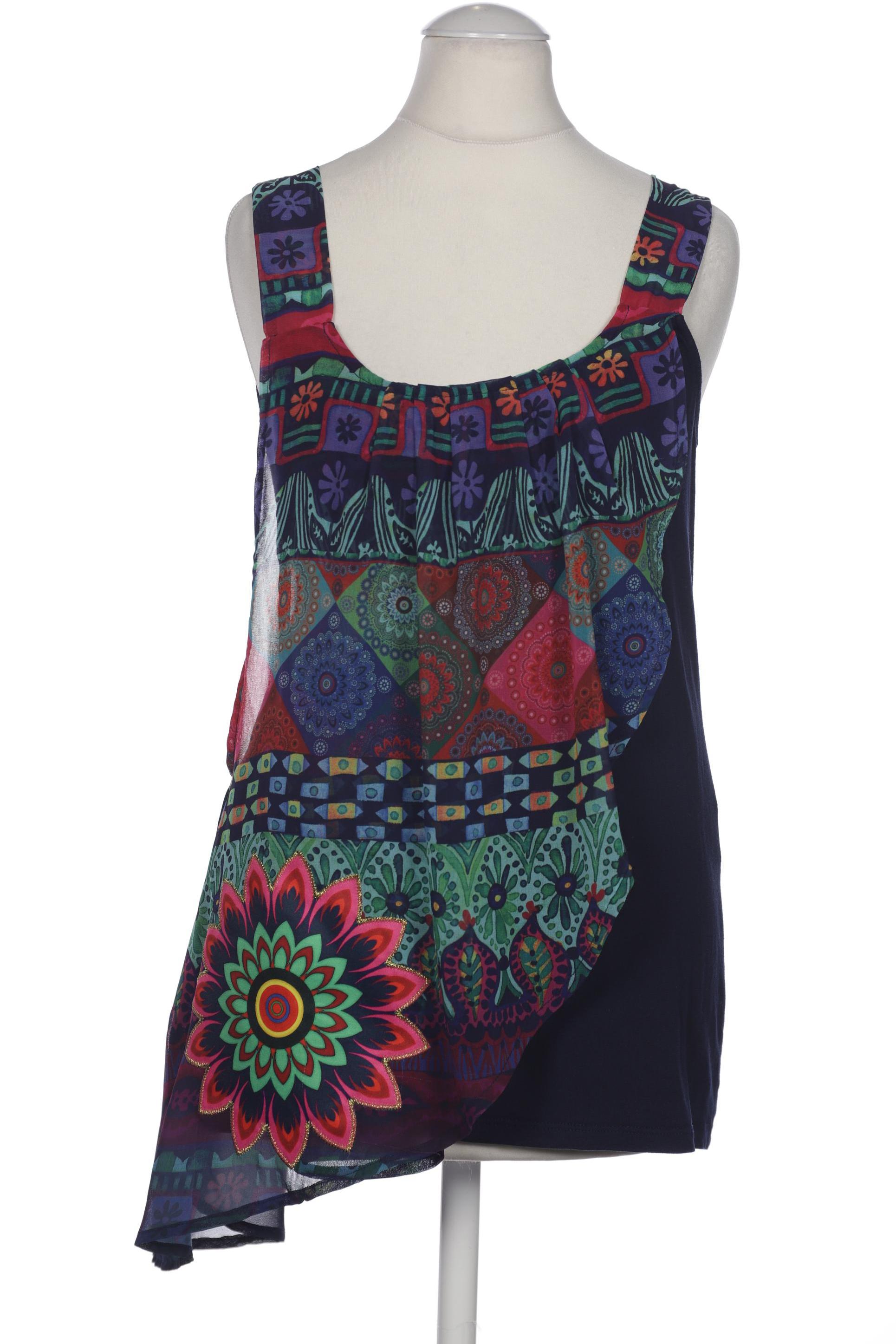 

Desigual Damen Top, marineblau, Gr. 34