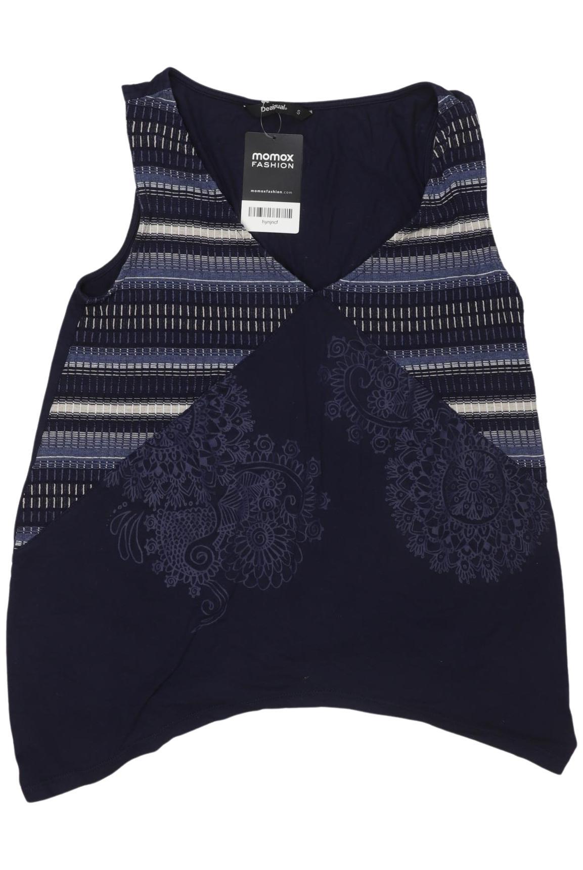 

Desigual Damen Top, marineblau, Gr. 36