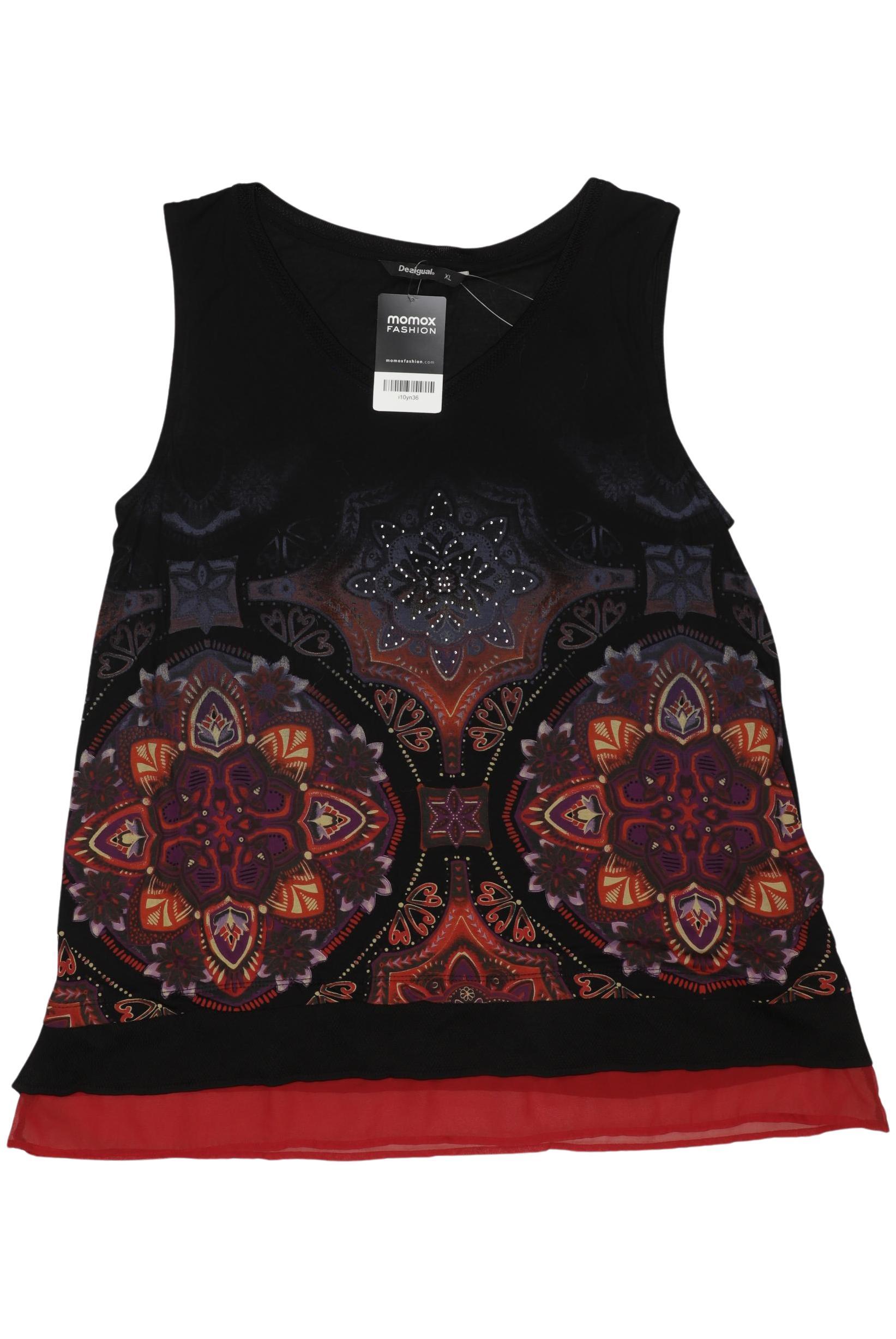 

Desigual Damen Top, schwarz, Gr. 44