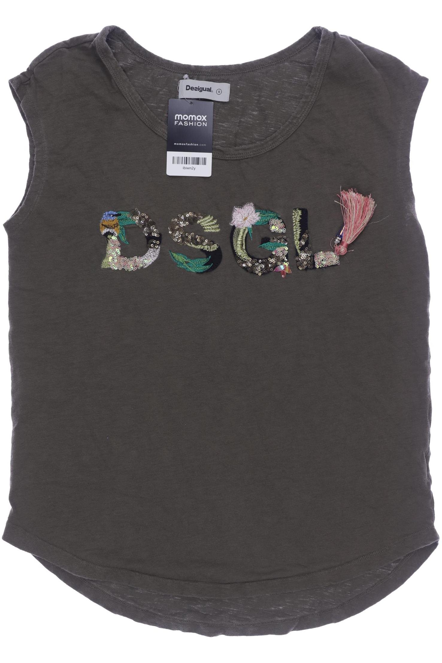 

Desigual Damen Top, grün, Gr. 36