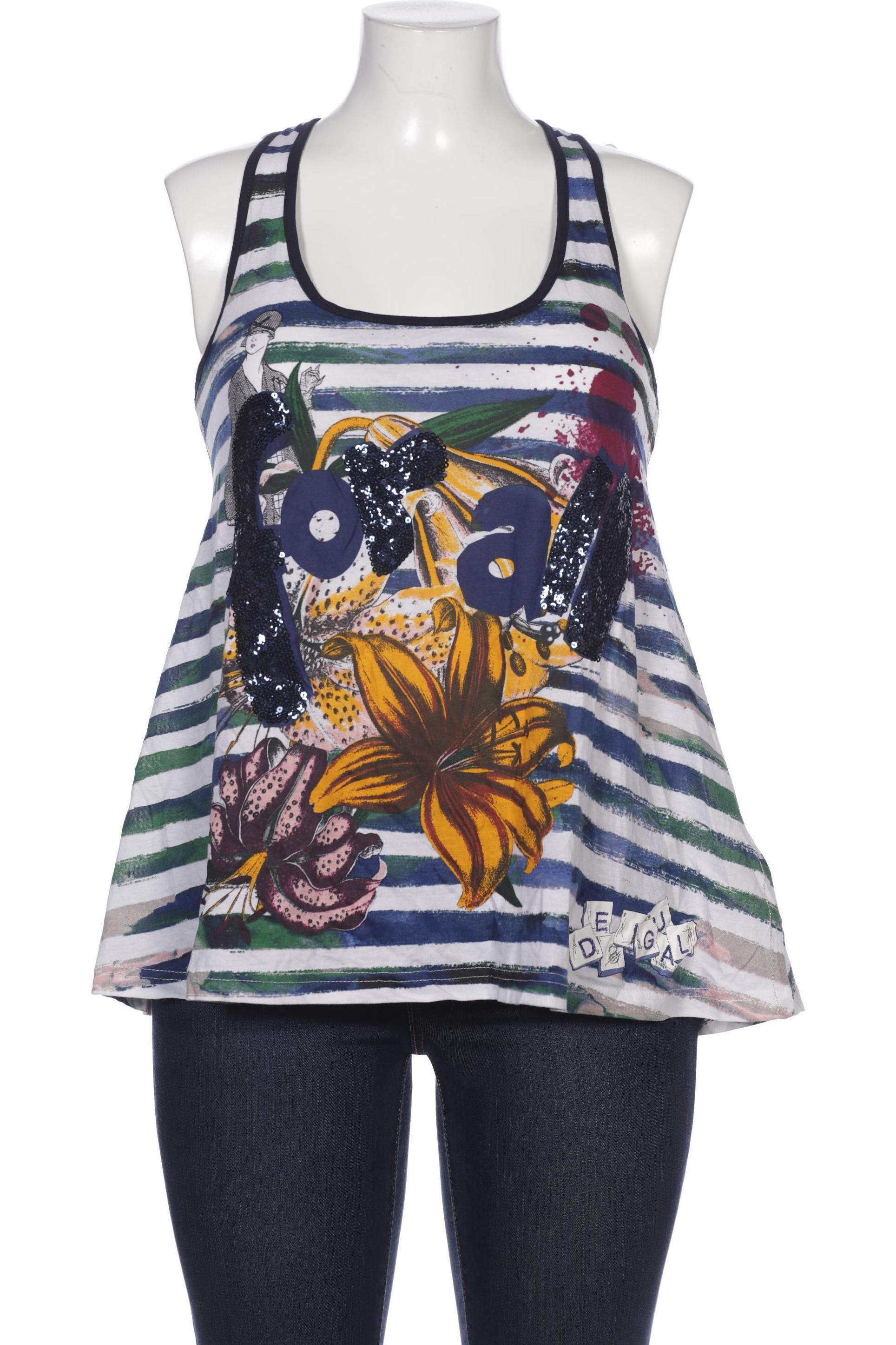 

Desigual Damen Top, blau