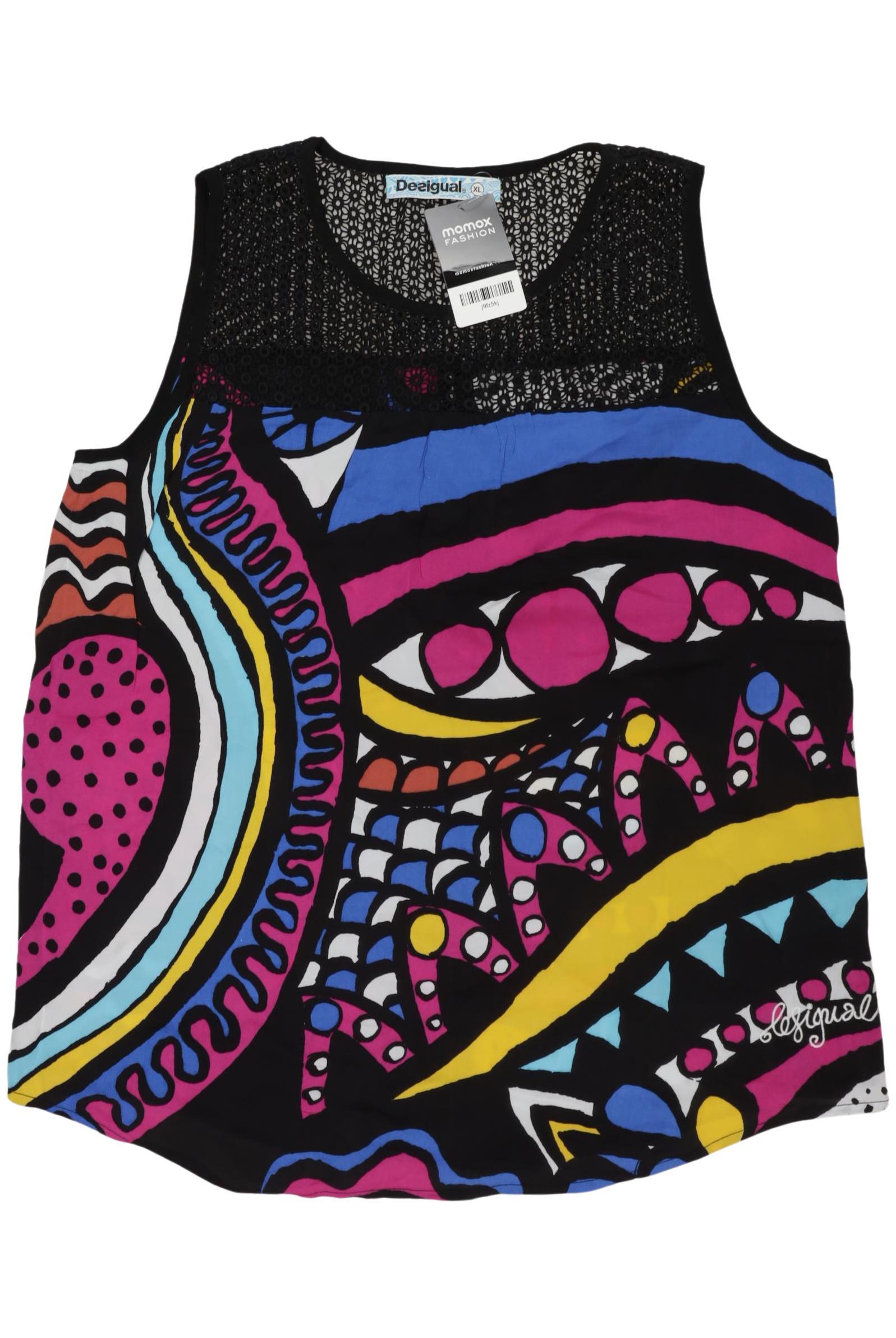 

Desigual Damen Top, schwarz, Gr. 44