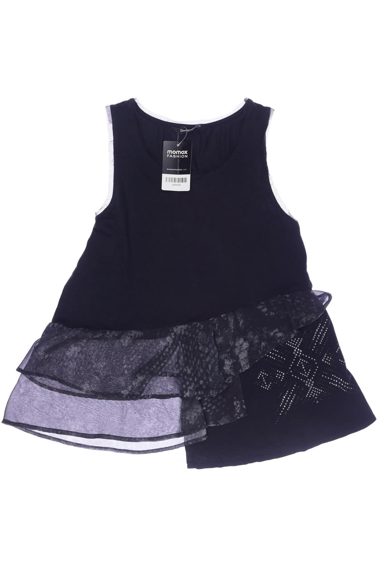 

Desigual Damen Top, schwarz, Gr. 36